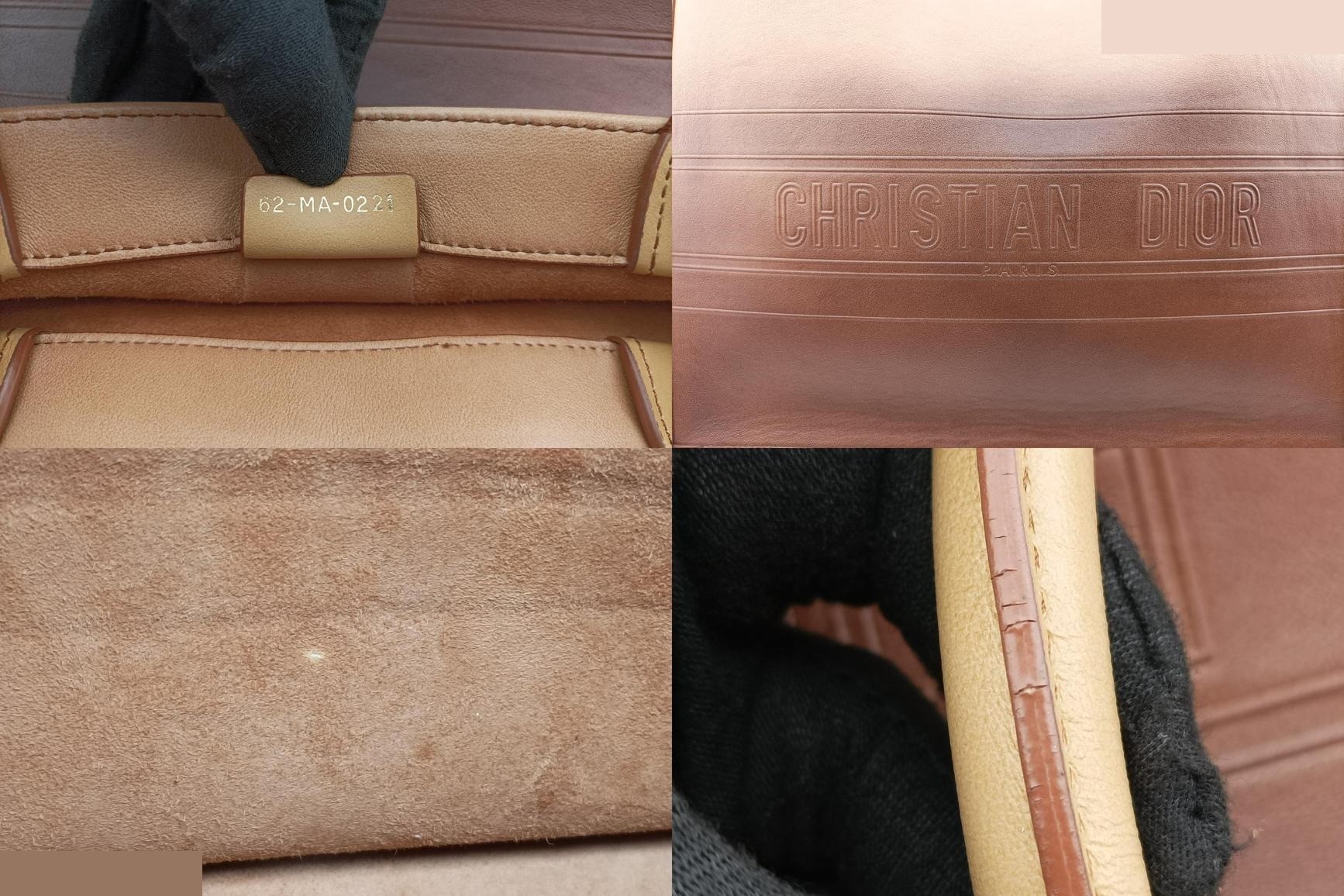 Book Tote Leather Brown — view 8
