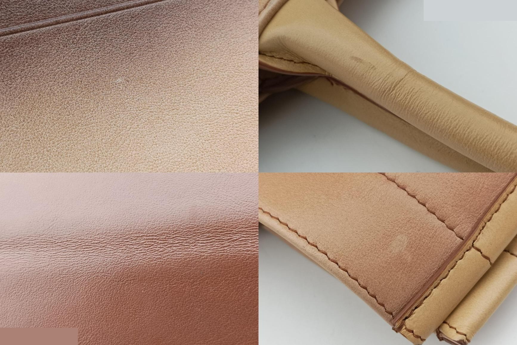 Book Tote Leather Brown — view 10