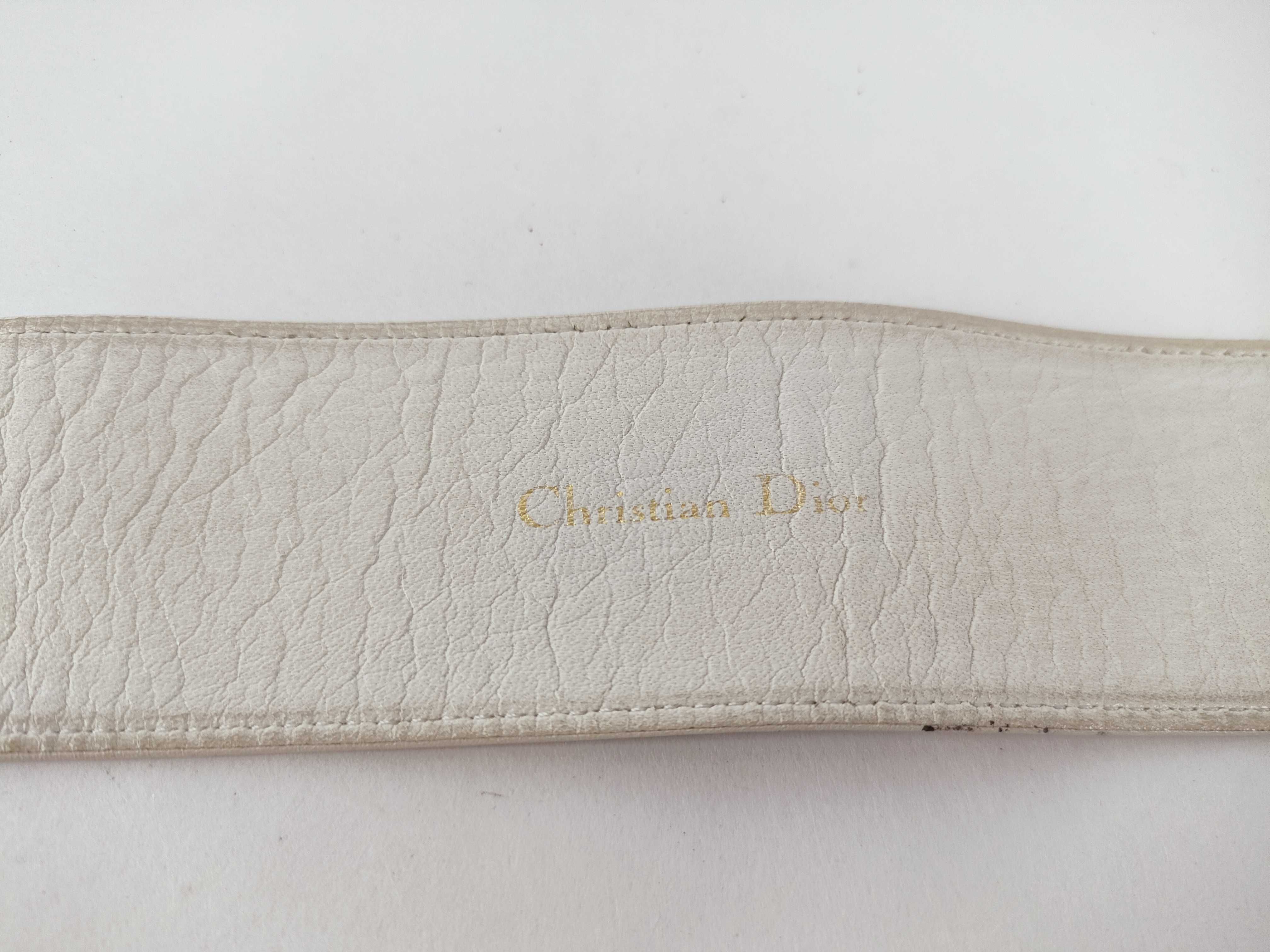logo leather belt — view 5
