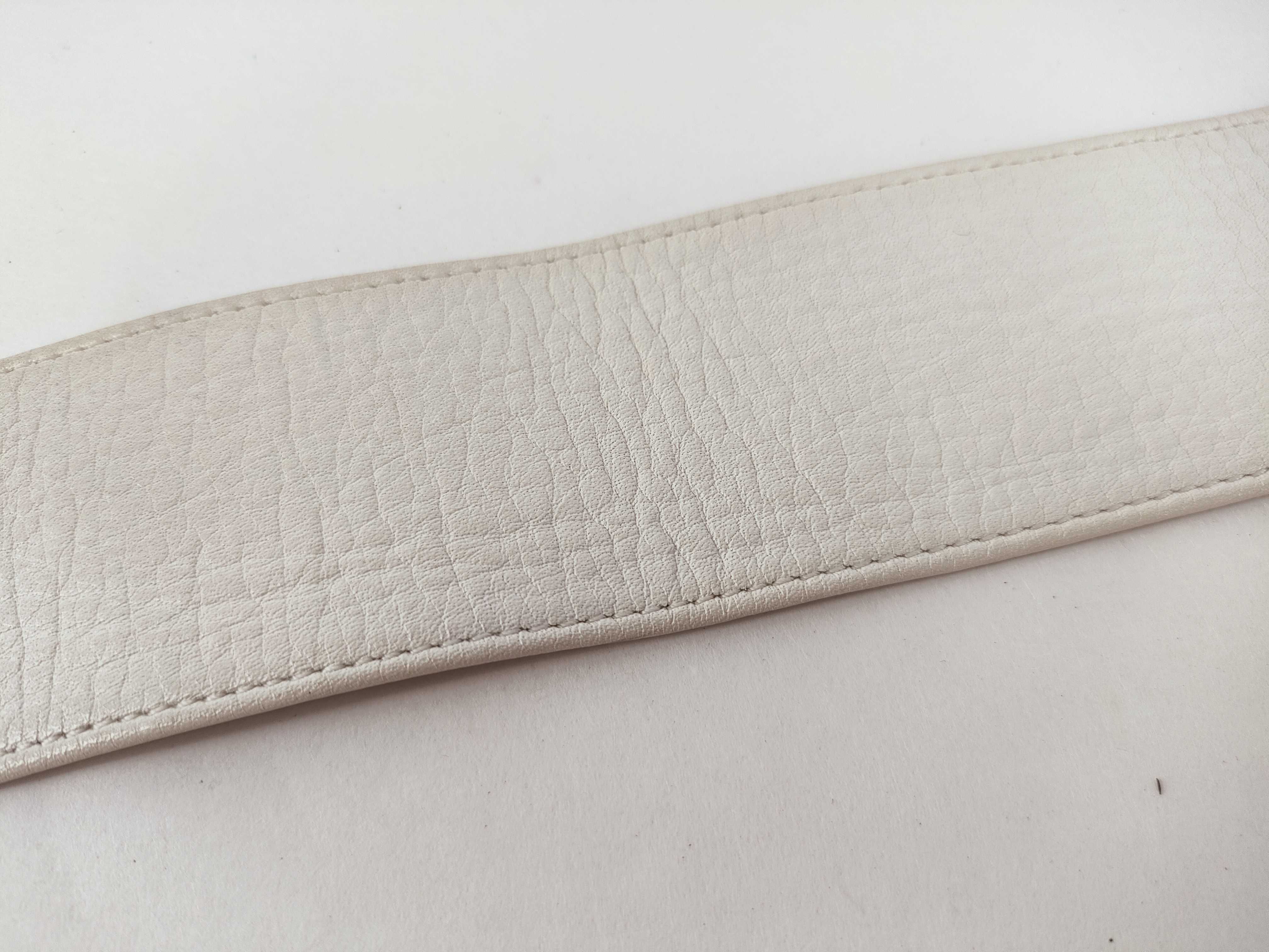 logo leather belt — view 7