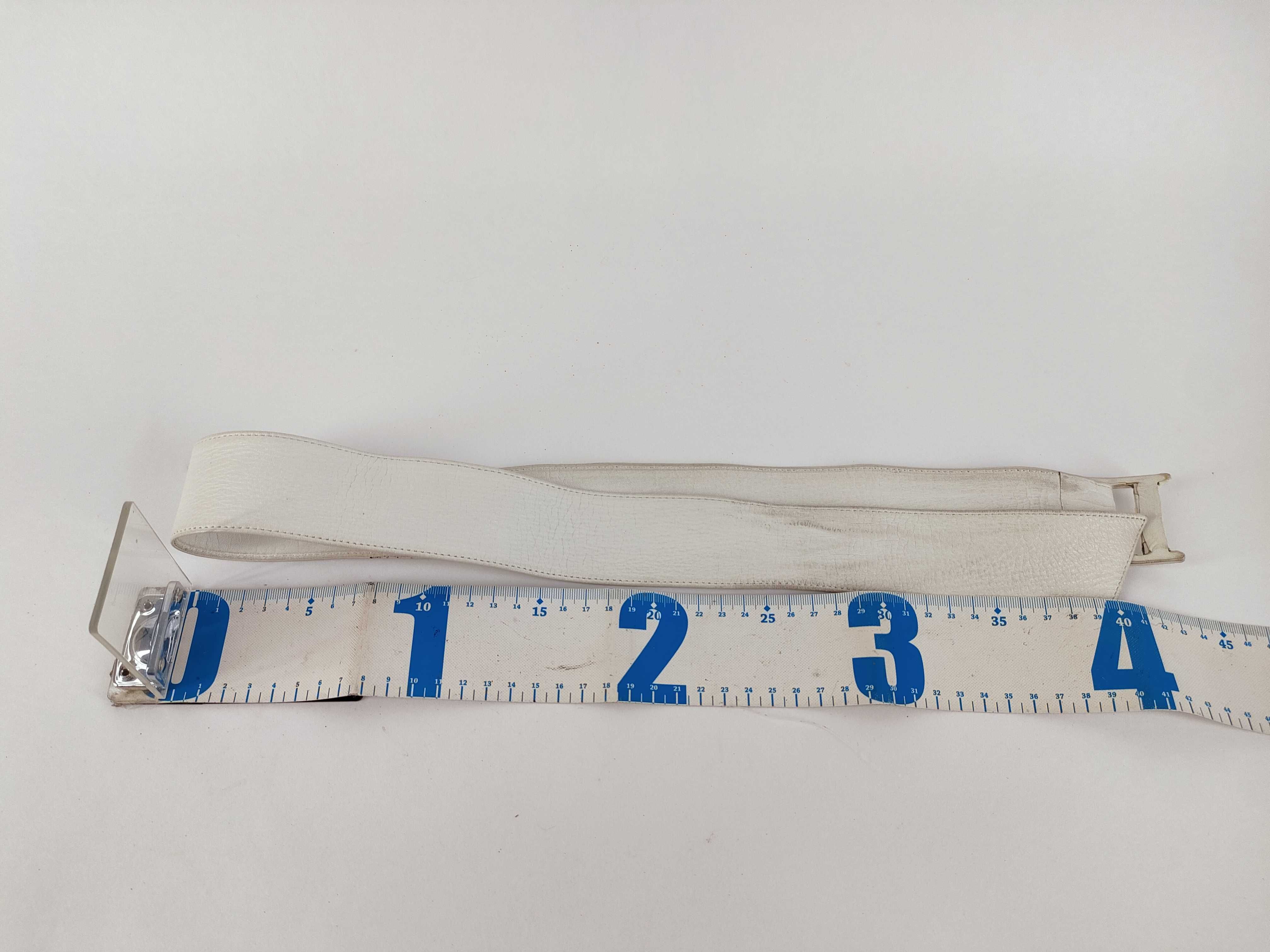 logo leather belt — view 10