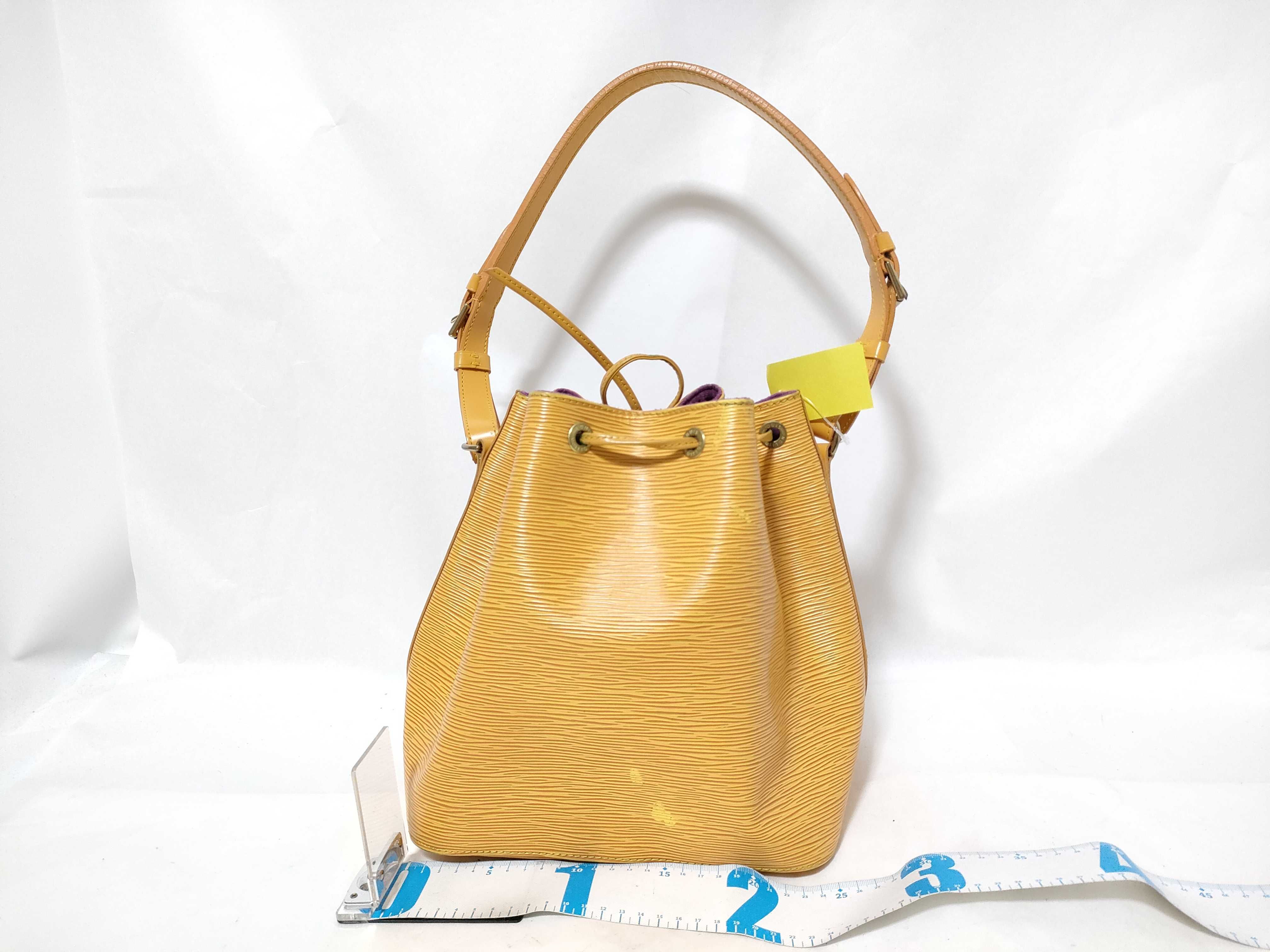 Epi Noe Tassili Yellow Shoulder Bag — view 2