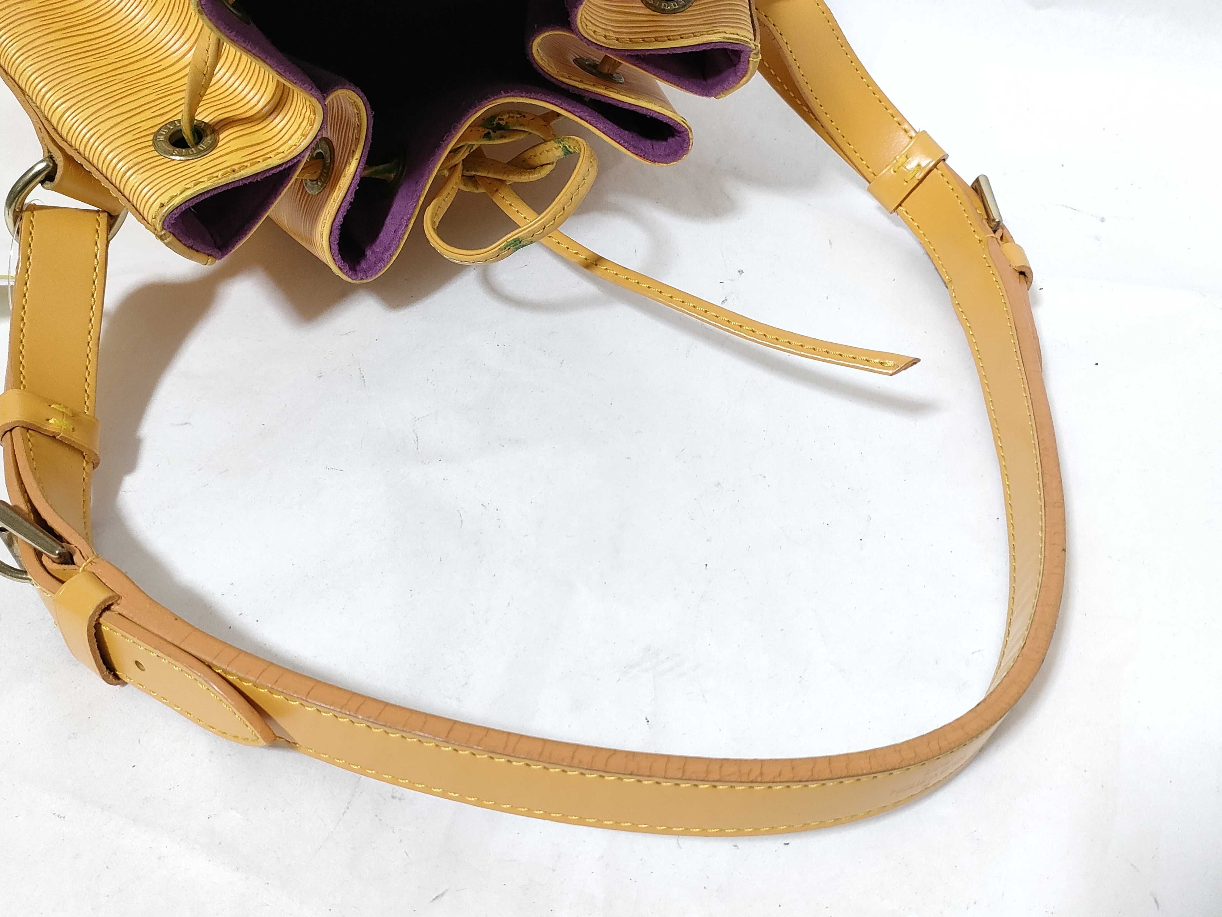 Epi Noe Tassili Yellow Shoulder Bag — view 3