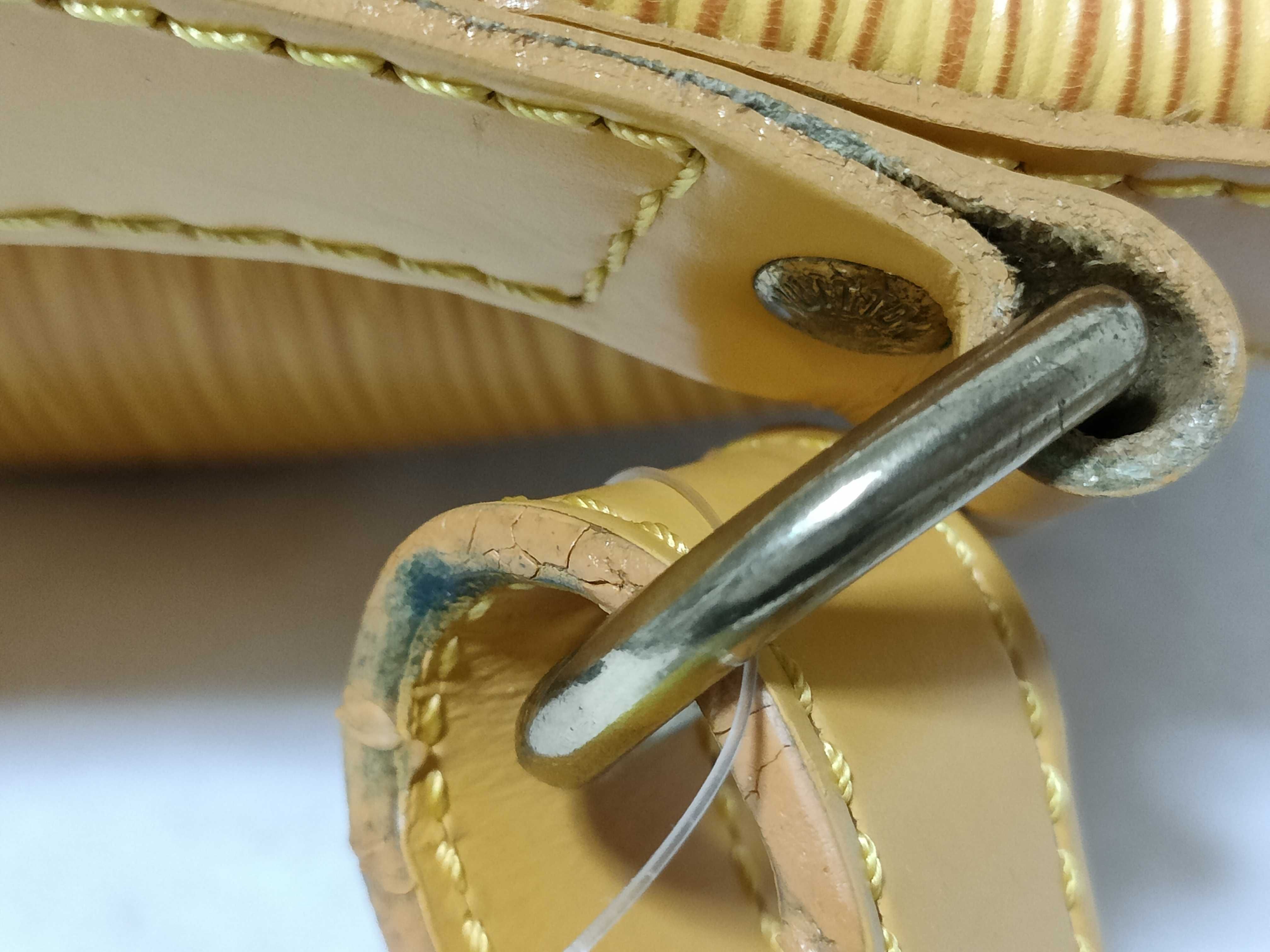 Epi Noe Tassili Yellow Shoulder Bag — view 5