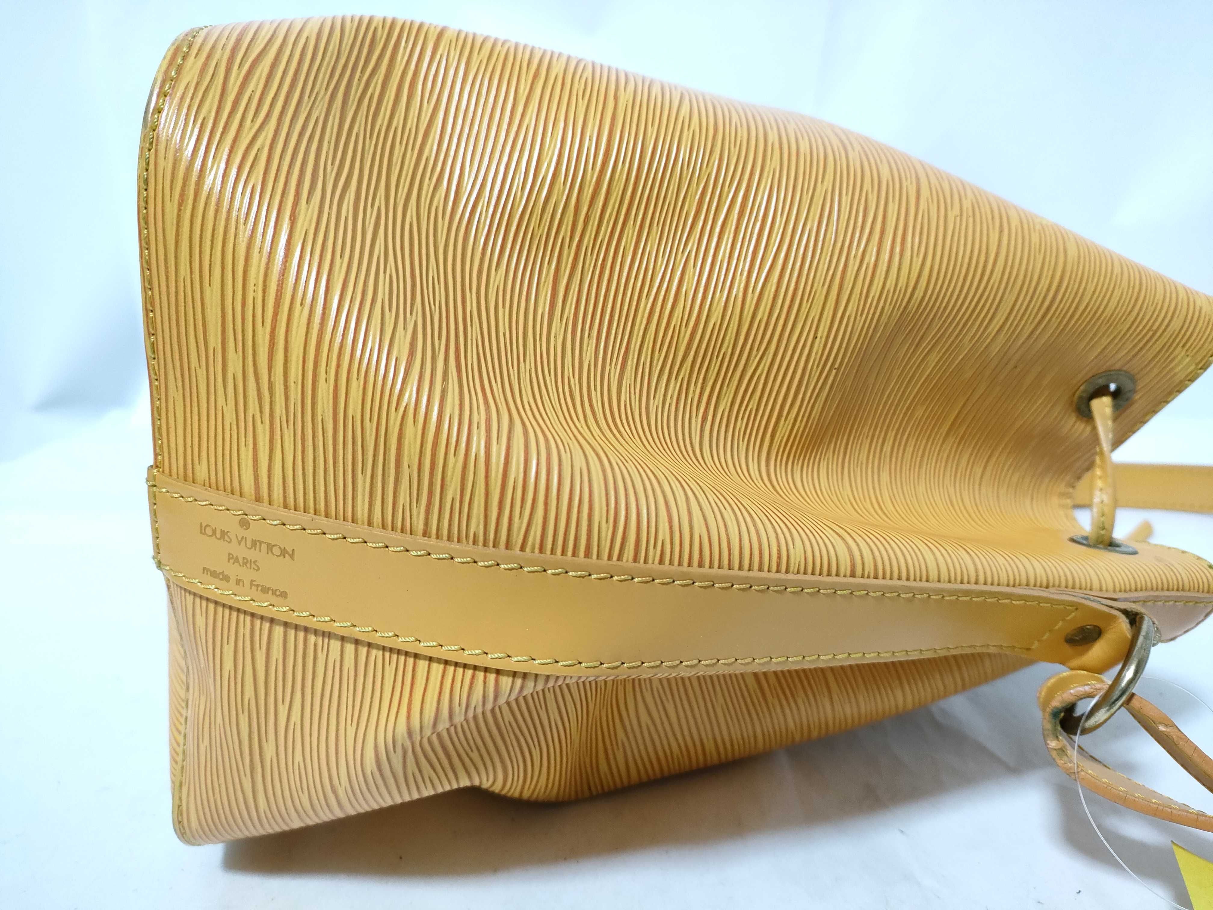 Epi Noe Tassili Yellow Shoulder Bag — view 8