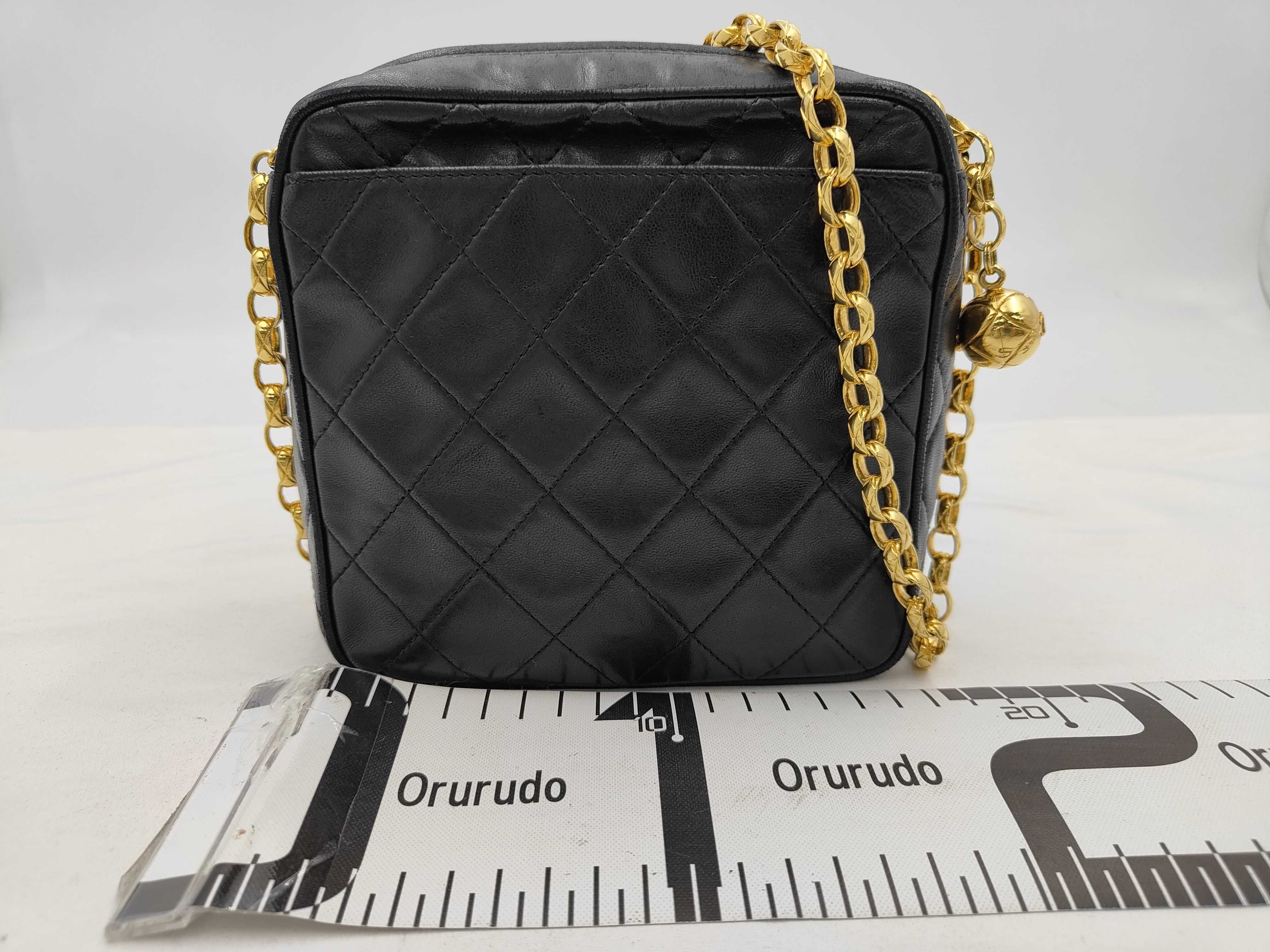 Lambskin Matelassé Shoulder Bag with Ball Charm and Jewel Chain (Serial Number 2, with original seal) — view 2