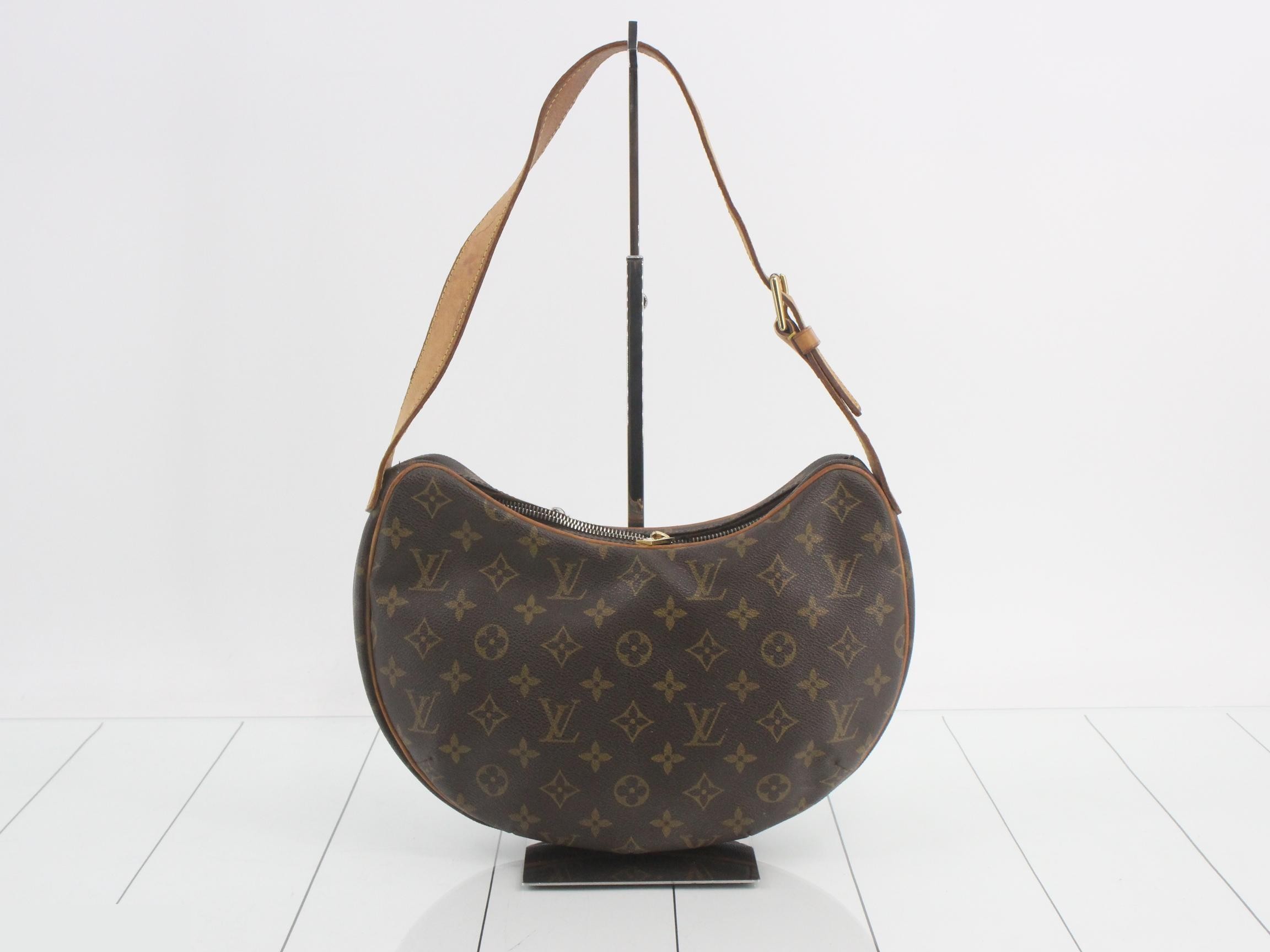 Monogram Croissant Shoulder Bag — view 2