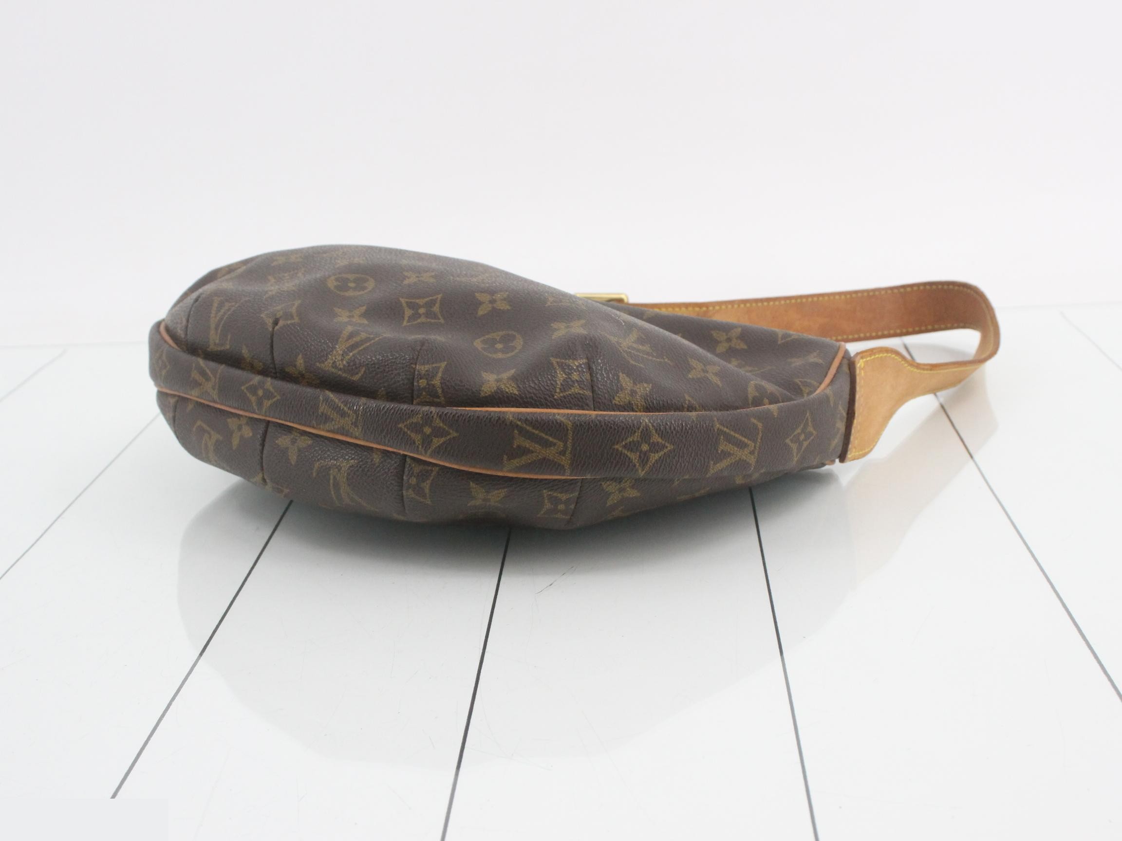 Monogram Croissant Shoulder Bag — view 6