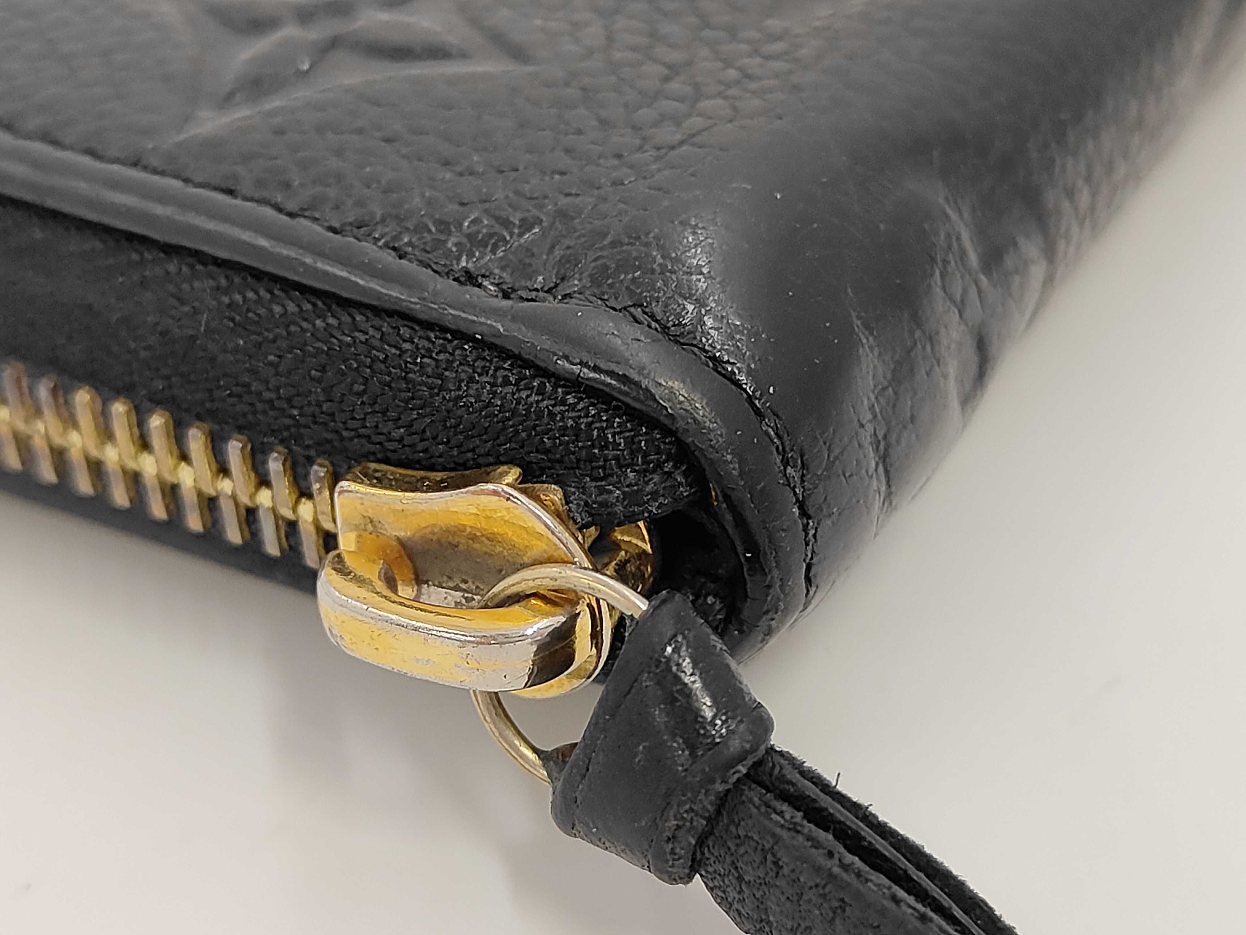 Monogram Empreinte M60171 Monogram Empreinte Portefeuille Clemence Noir Wallet — view 3