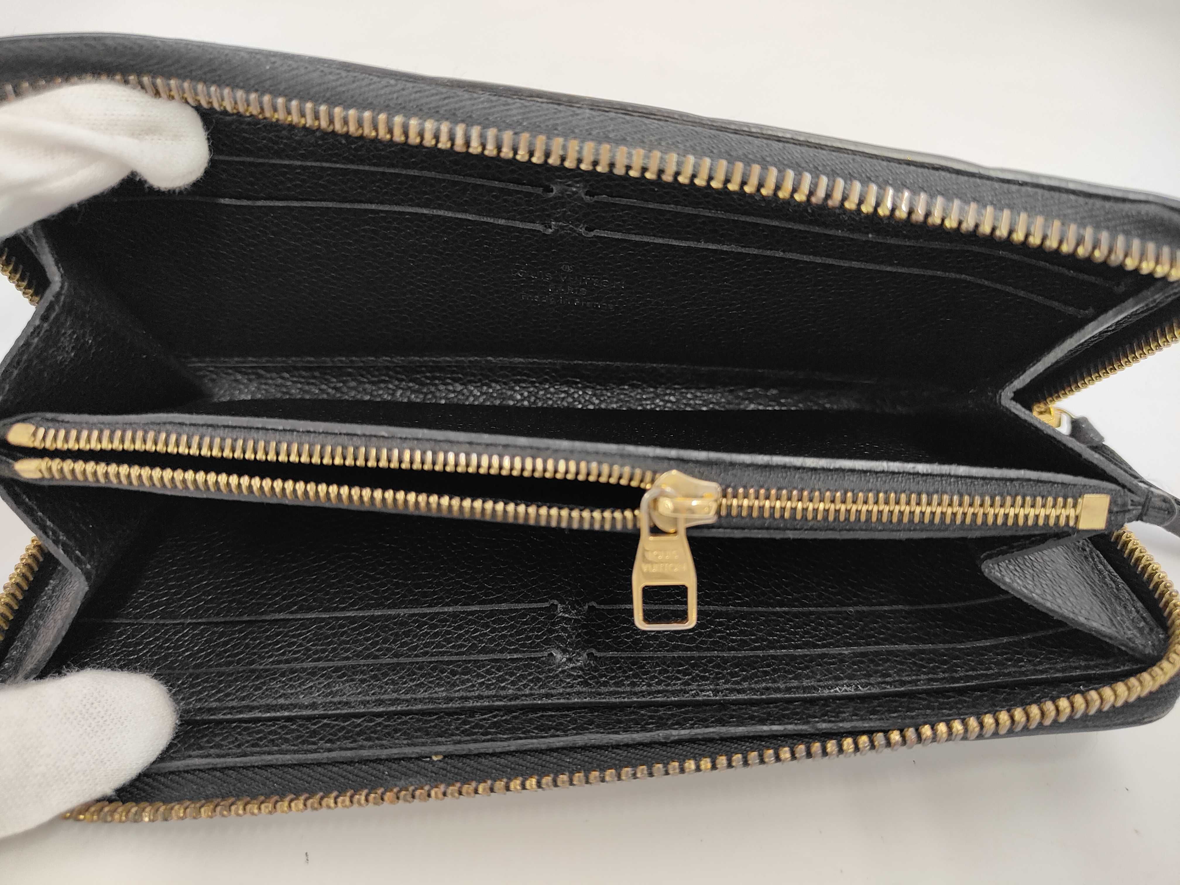 Monogram Empreinte M60171 Monogram Empreinte Portefeuille Clemence Noir Wallet — view 5