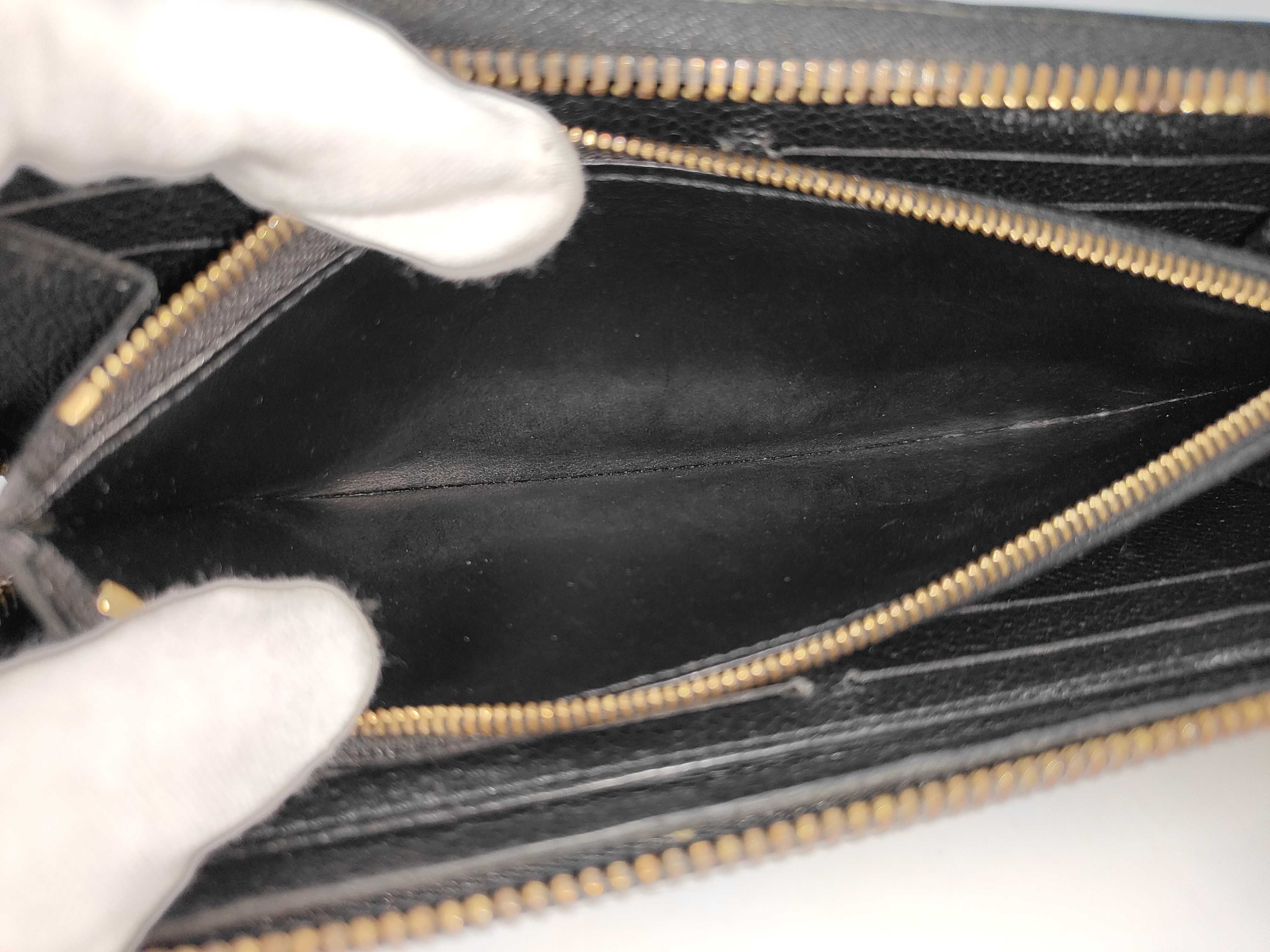 Monogram Empreinte M60171 Monogram Empreinte Portefeuille Clemence Noir Wallet — view 6