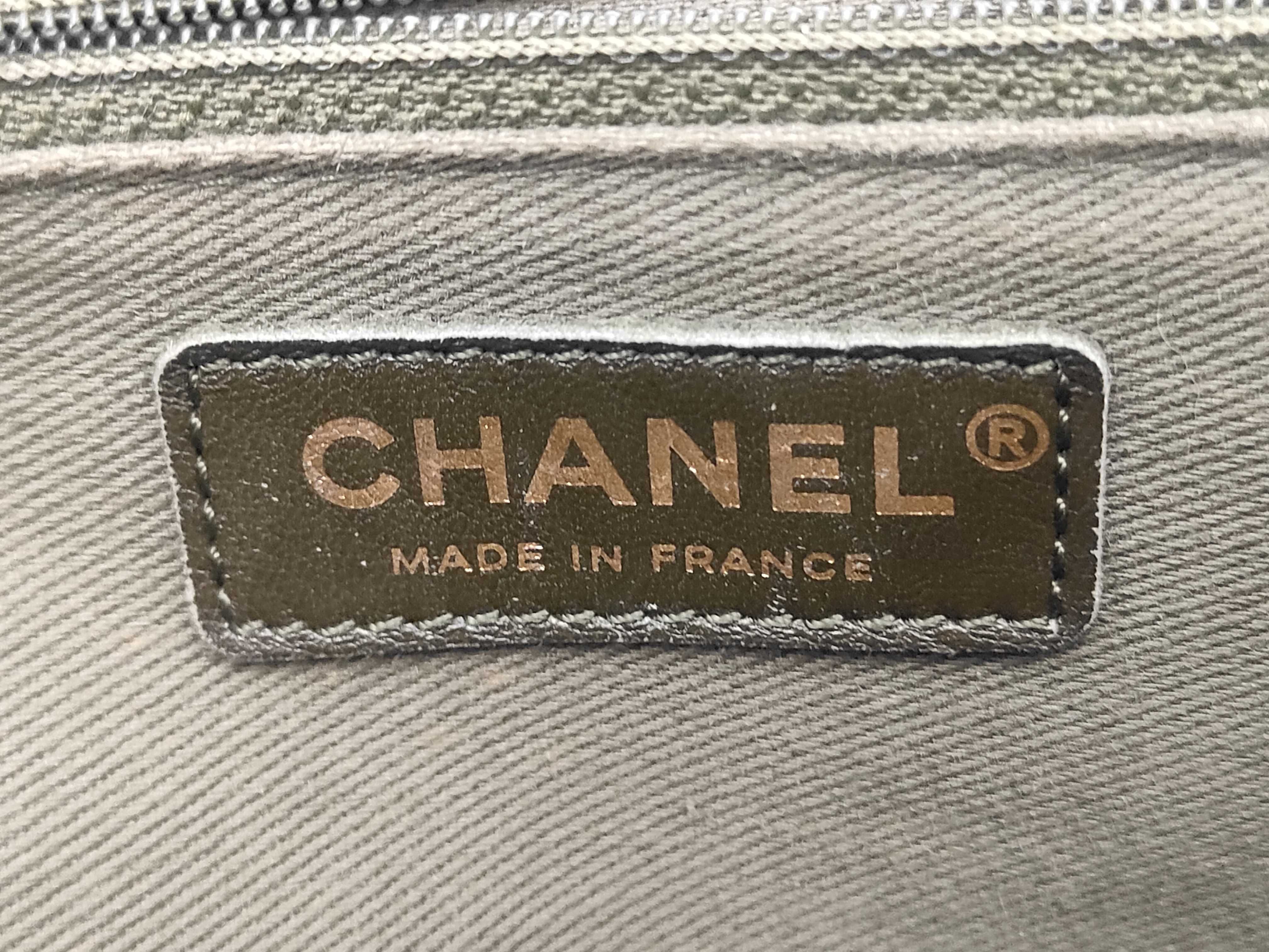 Boy Chanel 28 Large Caviar Skin Black with Gold Hardware, Serial Number 23-series, A92193 Shoulder Bag — view 10