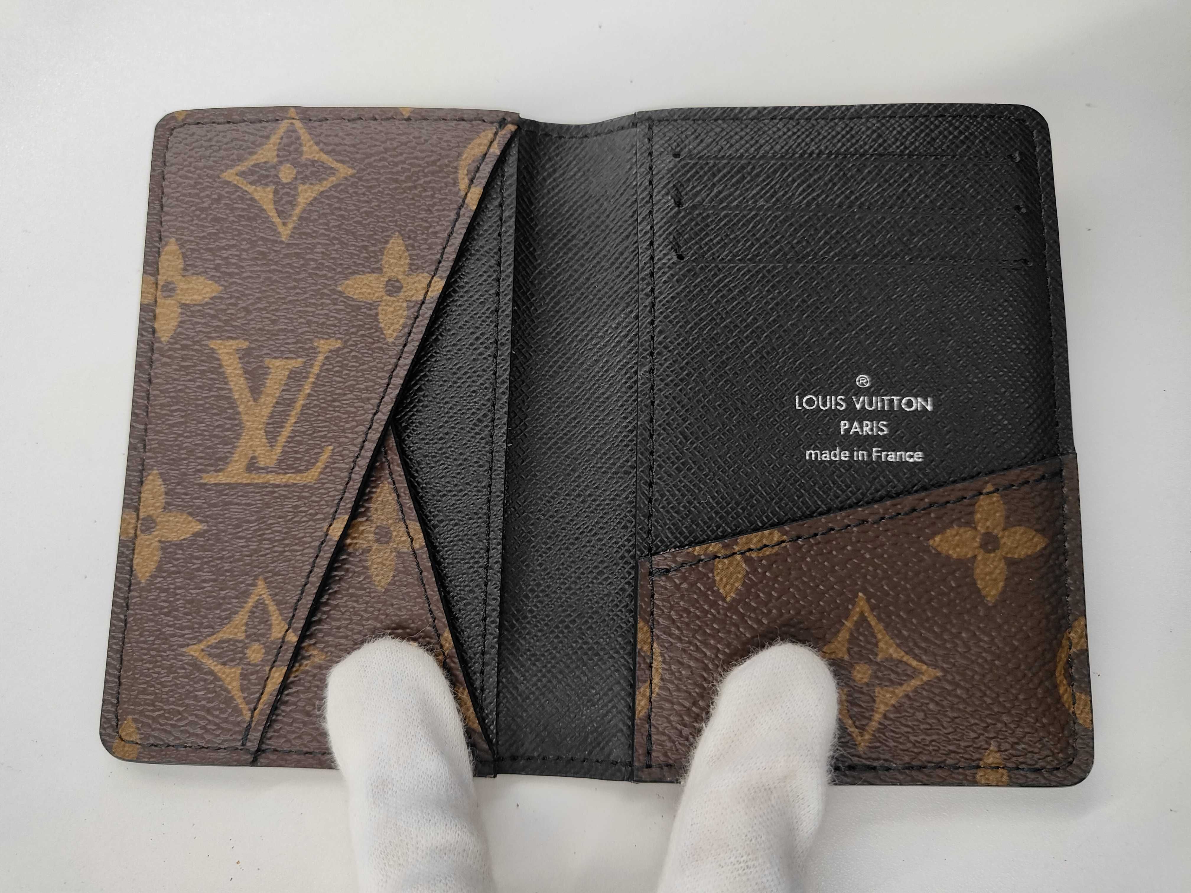 Monogram Macassar Organizer de Poche M60111 Card Case — view 3