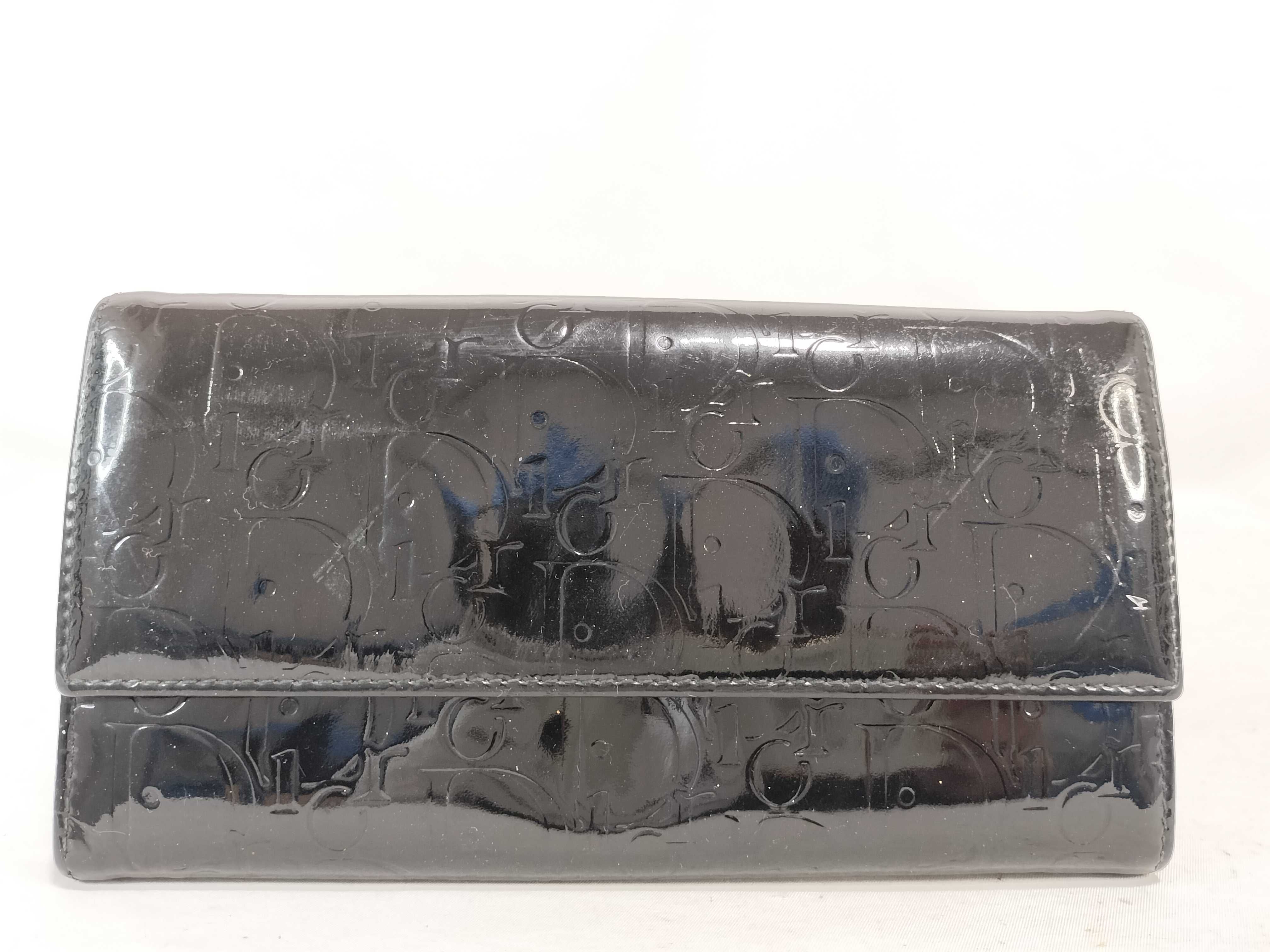 Trotter embossed long wallet