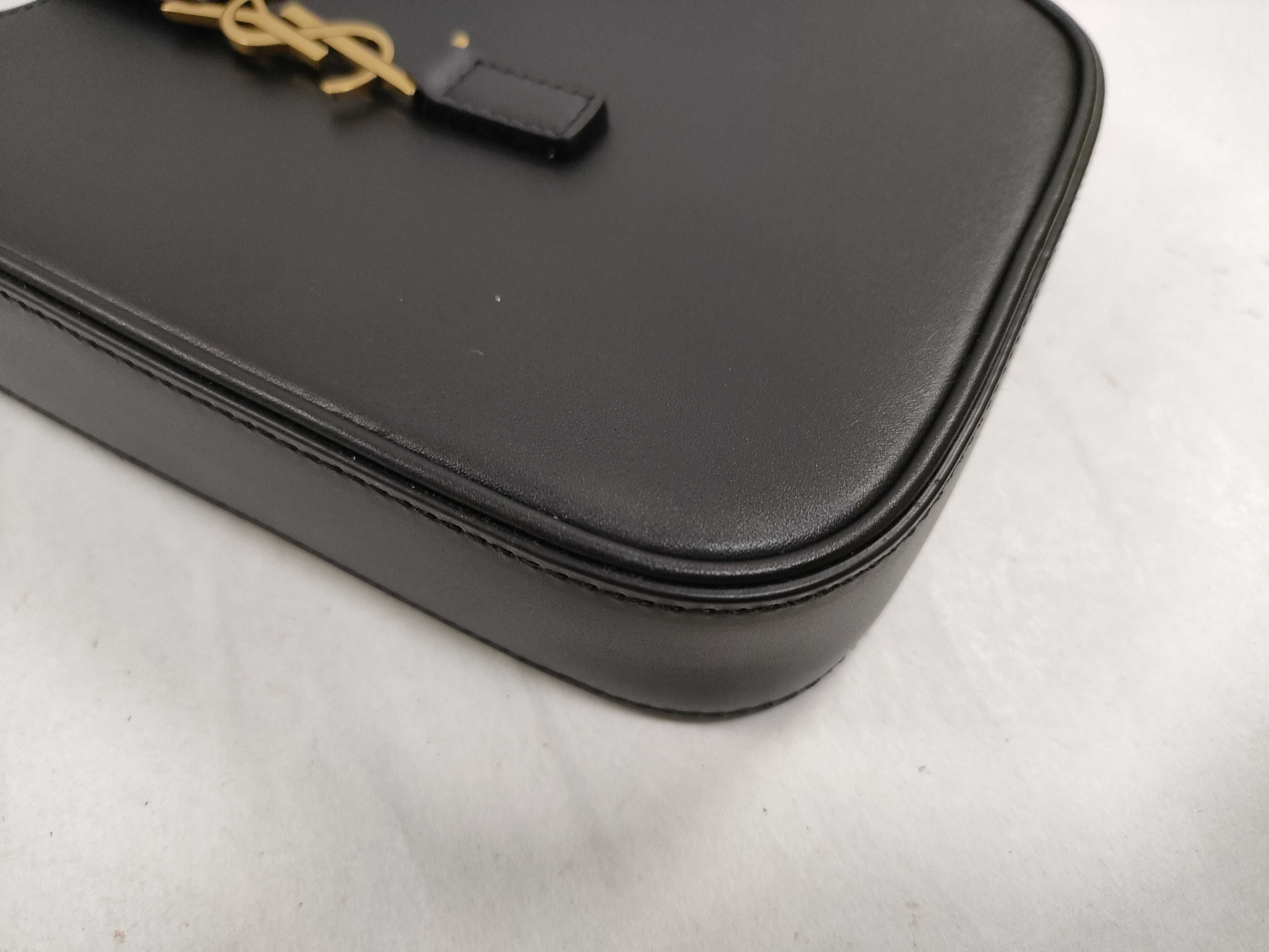 Suncassette Mini Vertical Leather Shoulder Bag — view 6