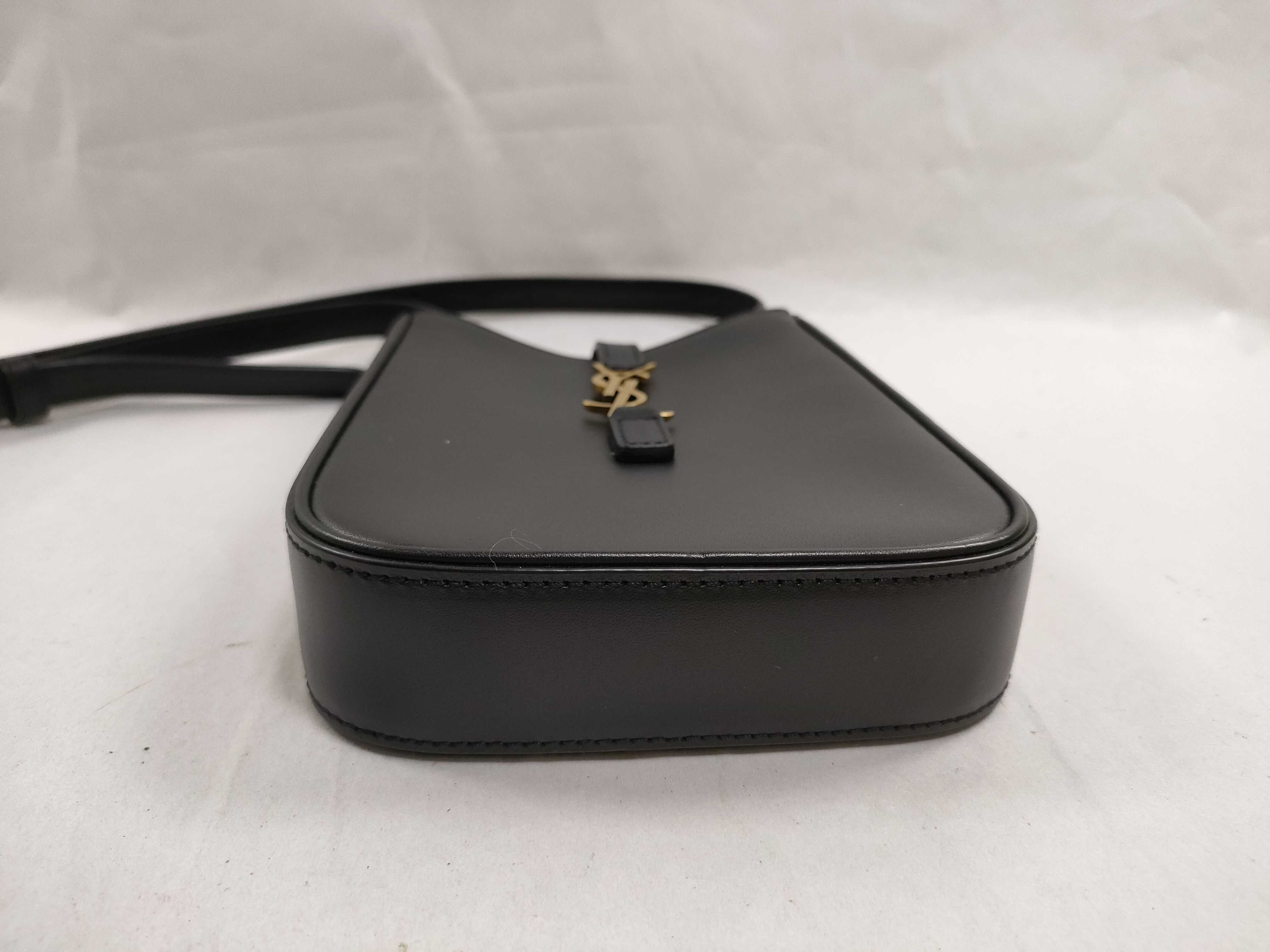 Suncassette Mini Vertical Leather Shoulder Bag — view 7