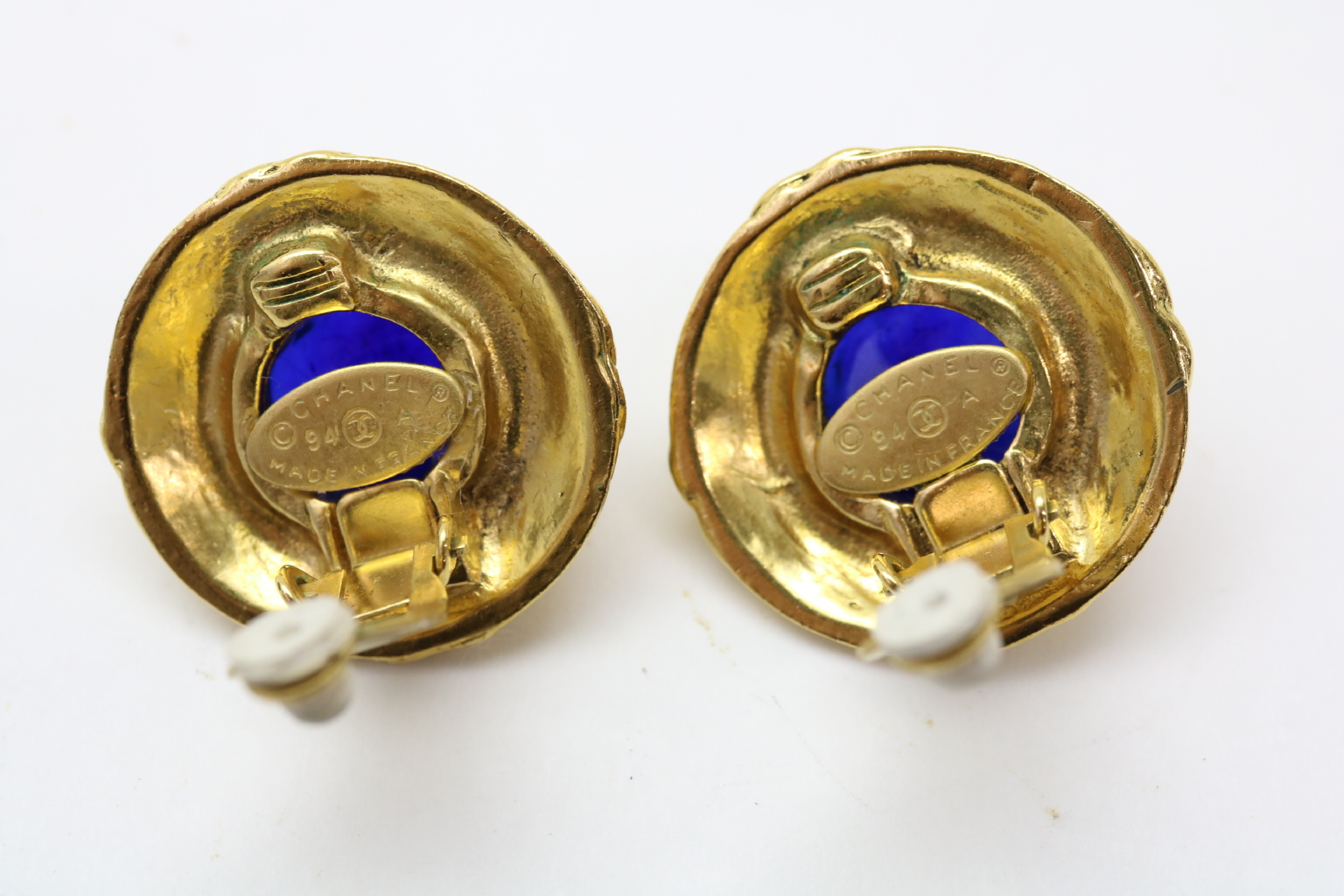 Coco Mark Color Stone Earrings 94A — view 3