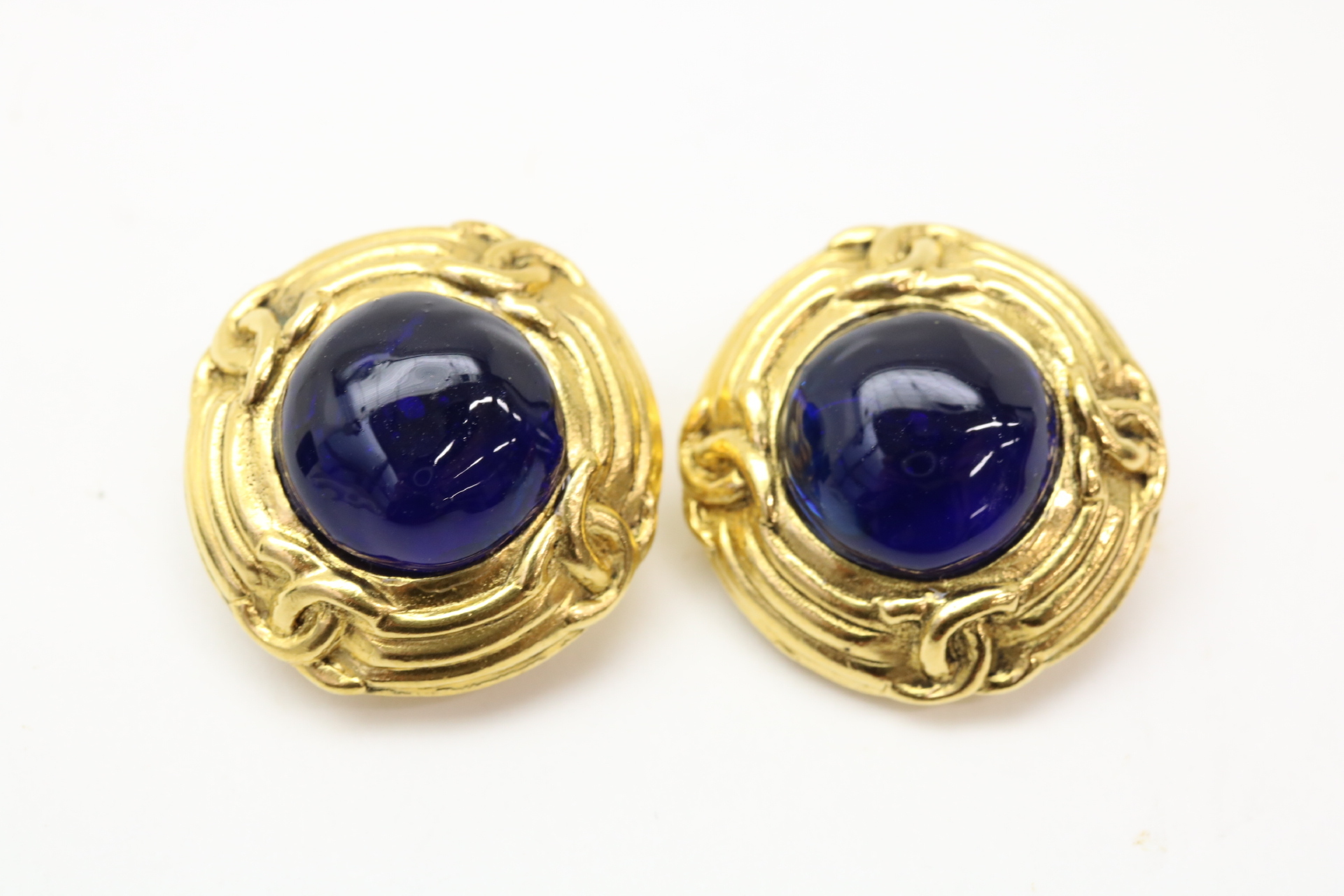 Coco Mark Color Stone Earrings 94A — view 6