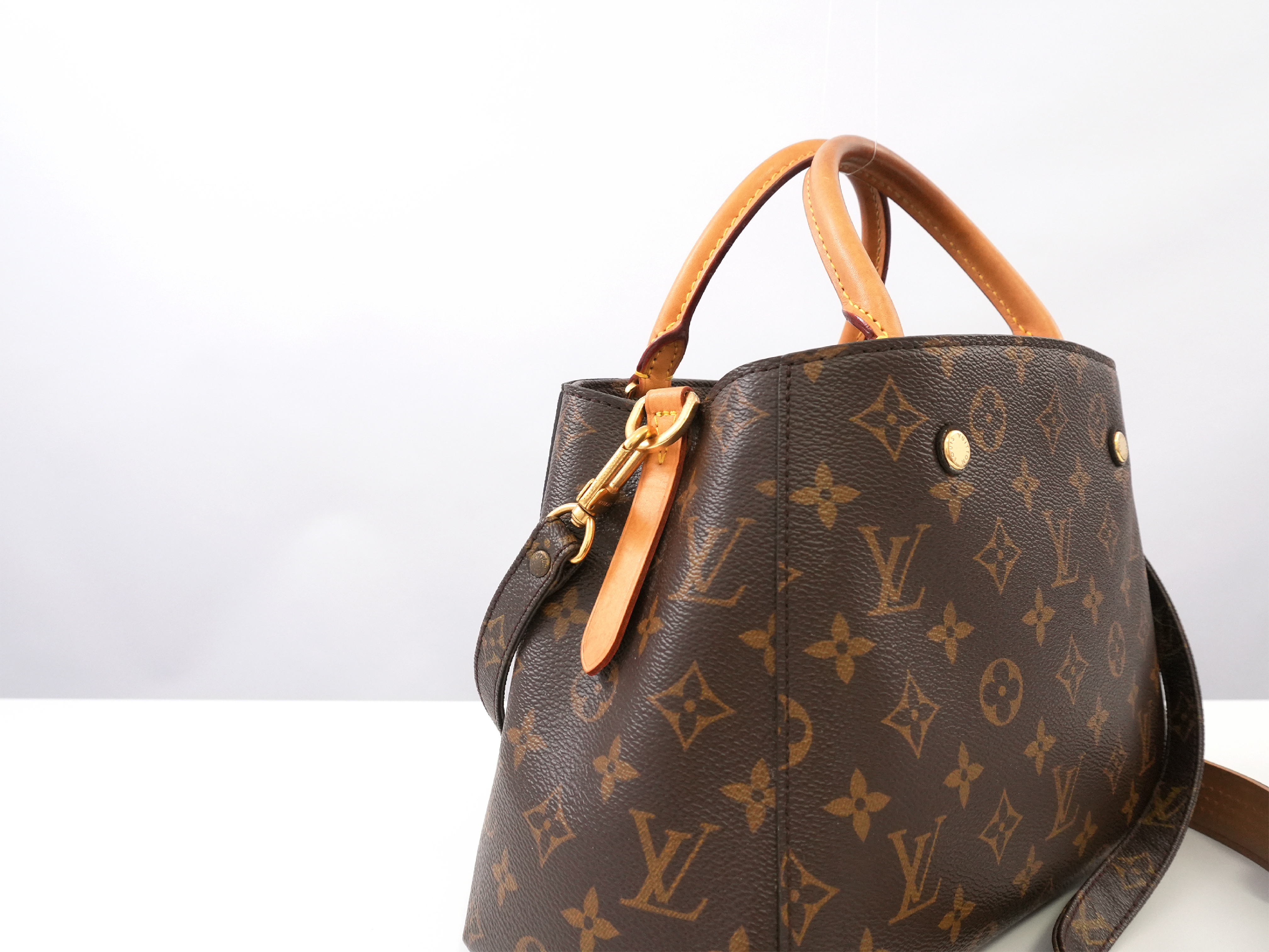 Monogram Montaigne BB M41055 Handbag — view 12
