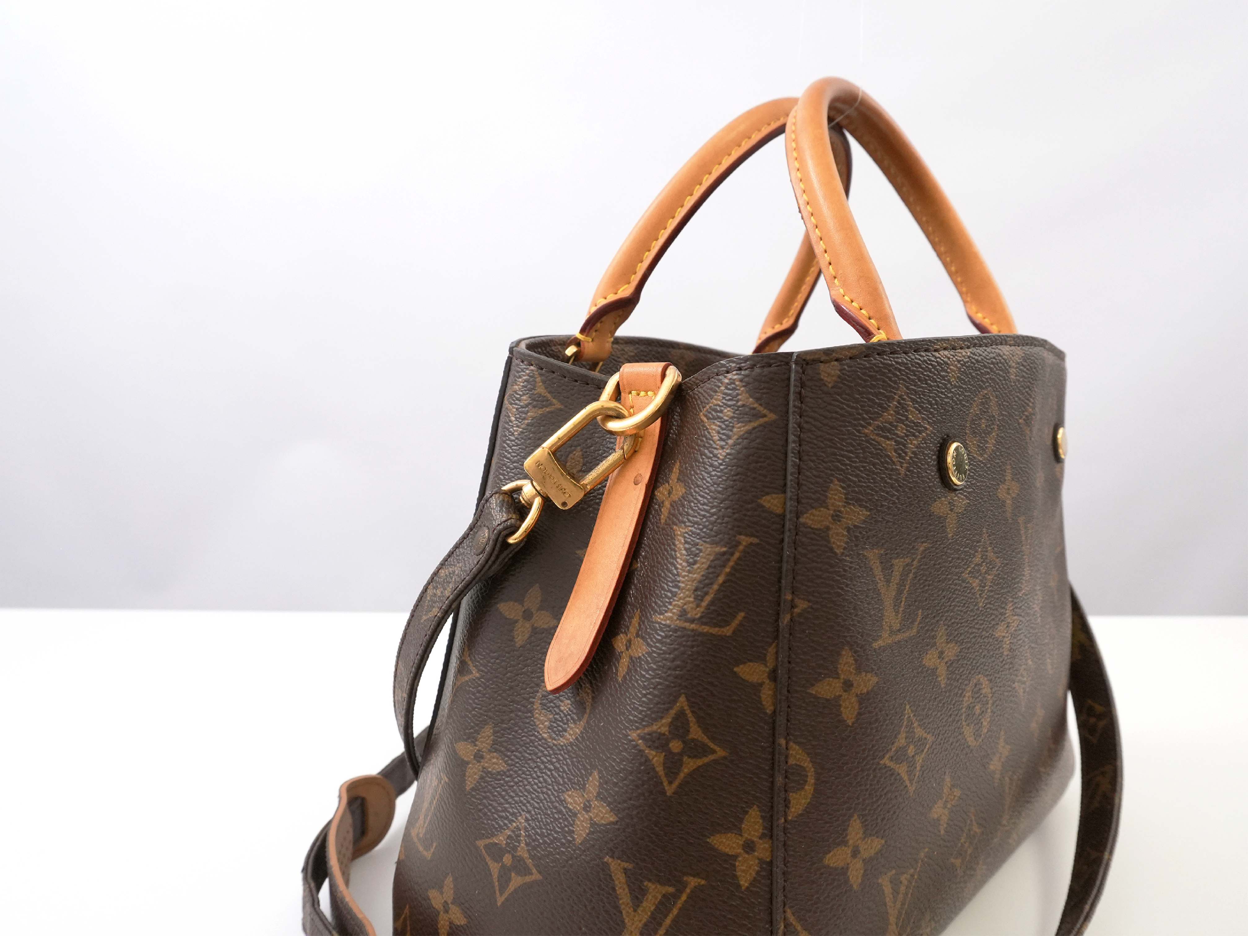 Monogram Montaigne BB M41055 Handbag — view 13