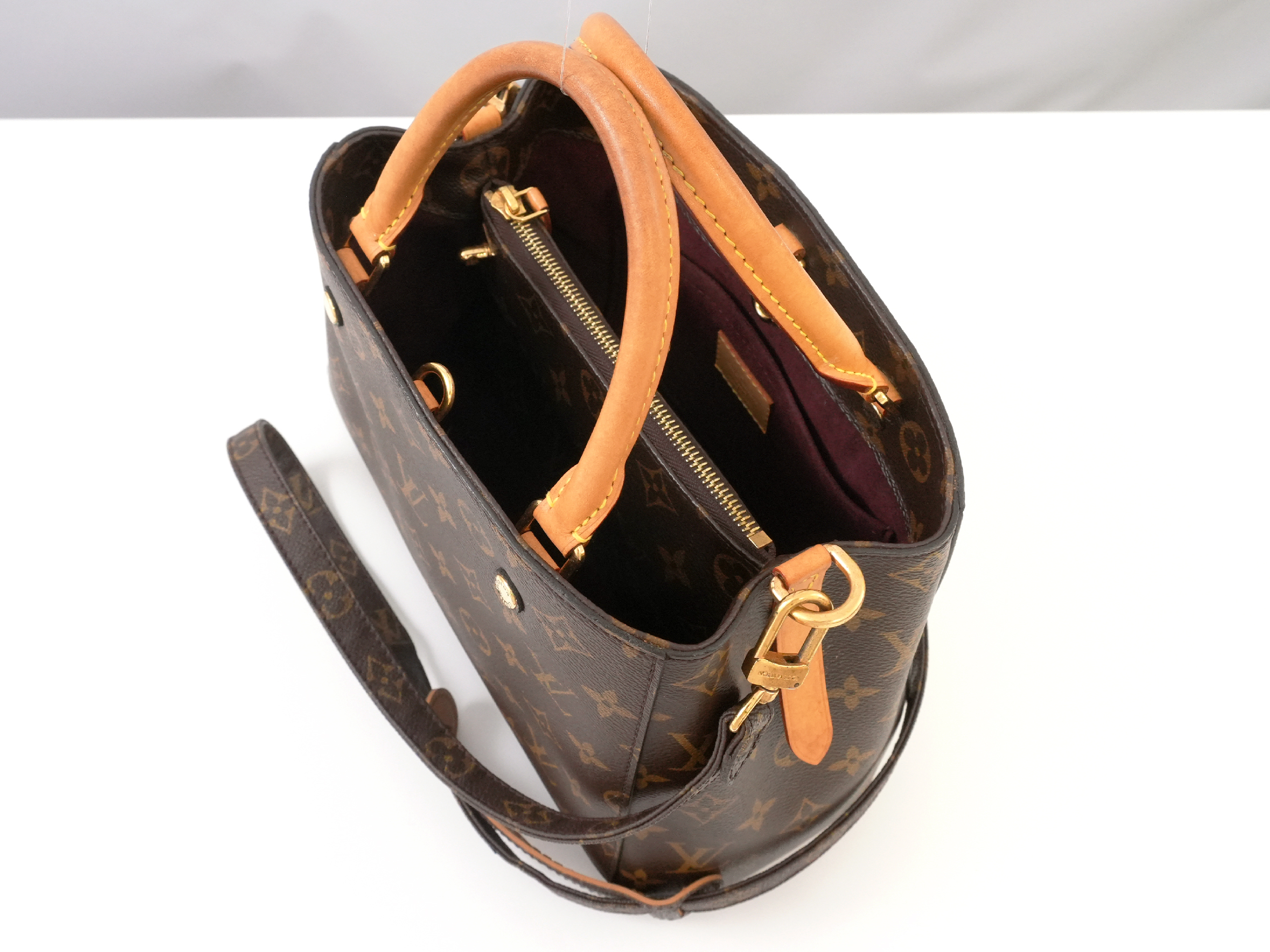 Monogram Montaigne BB M41055 Handbag — view 3