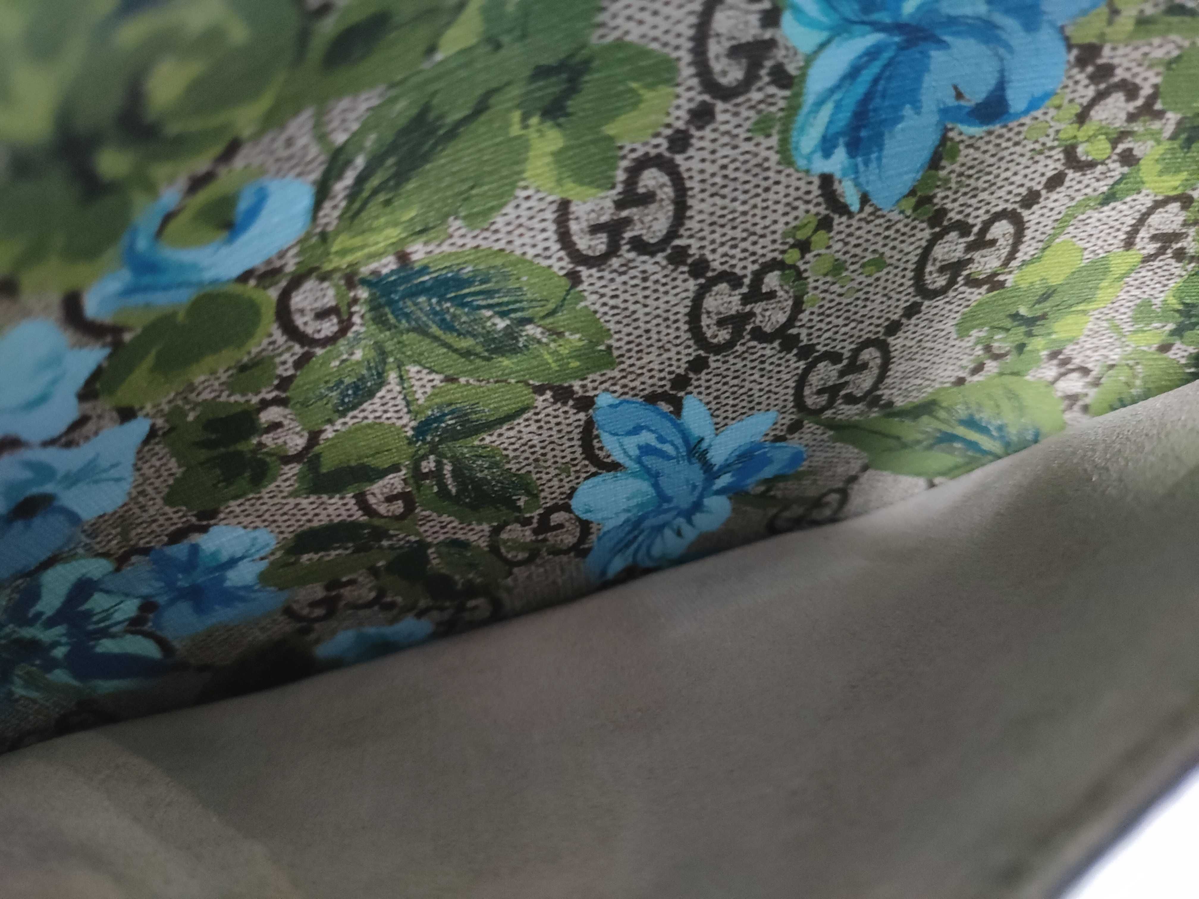 Monogram Floral Dionysus Bee Embroidery Shoulder Bag — view 11