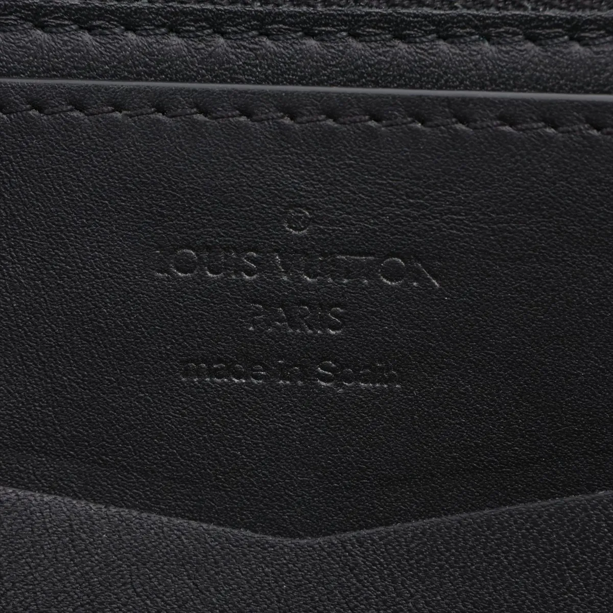 Damier Infini Zippy XL N61254 CA4159 Noir Long Wallet — view 11