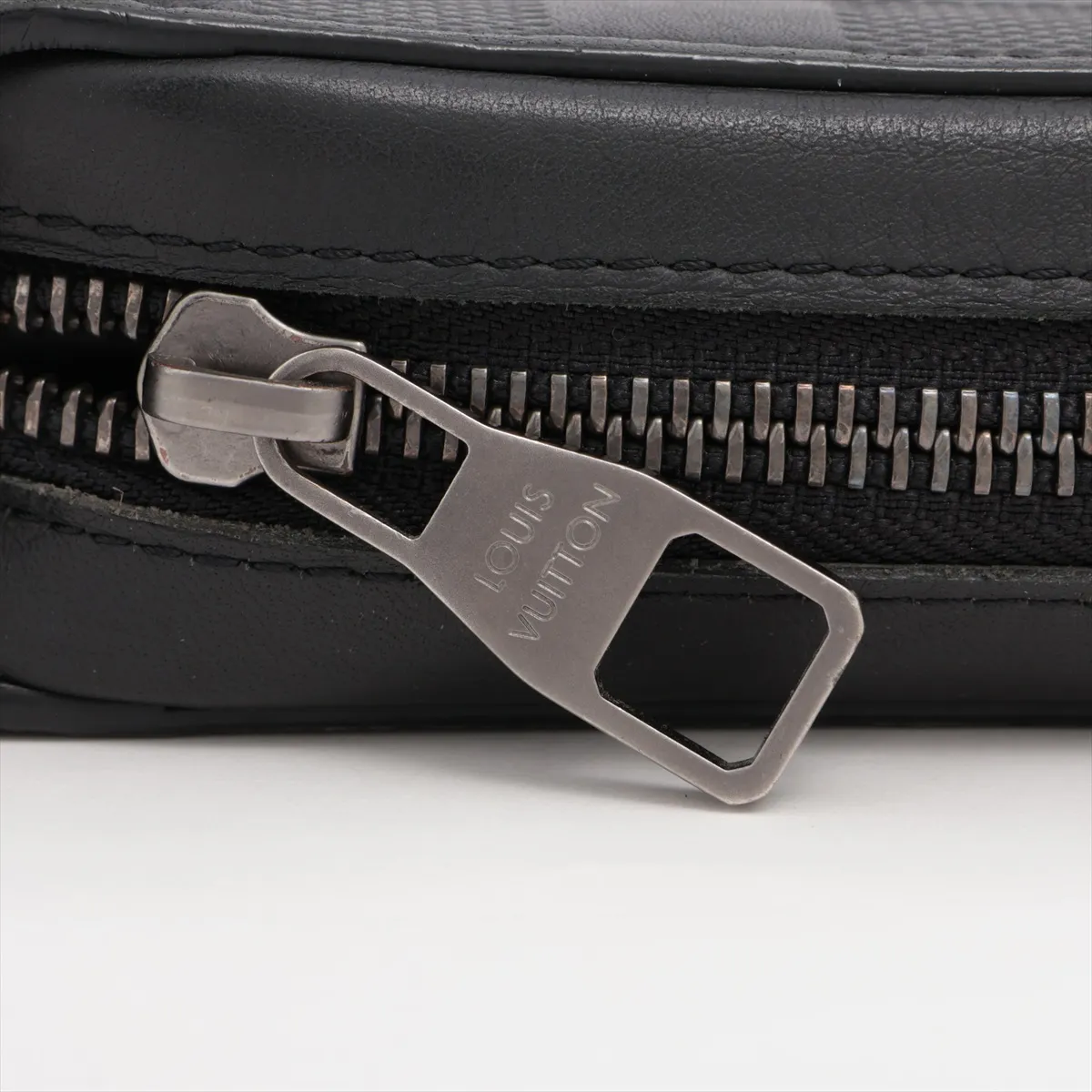 Damier Infini Zippy XL N61254 CA4159 Noir Long Wallet — view 13