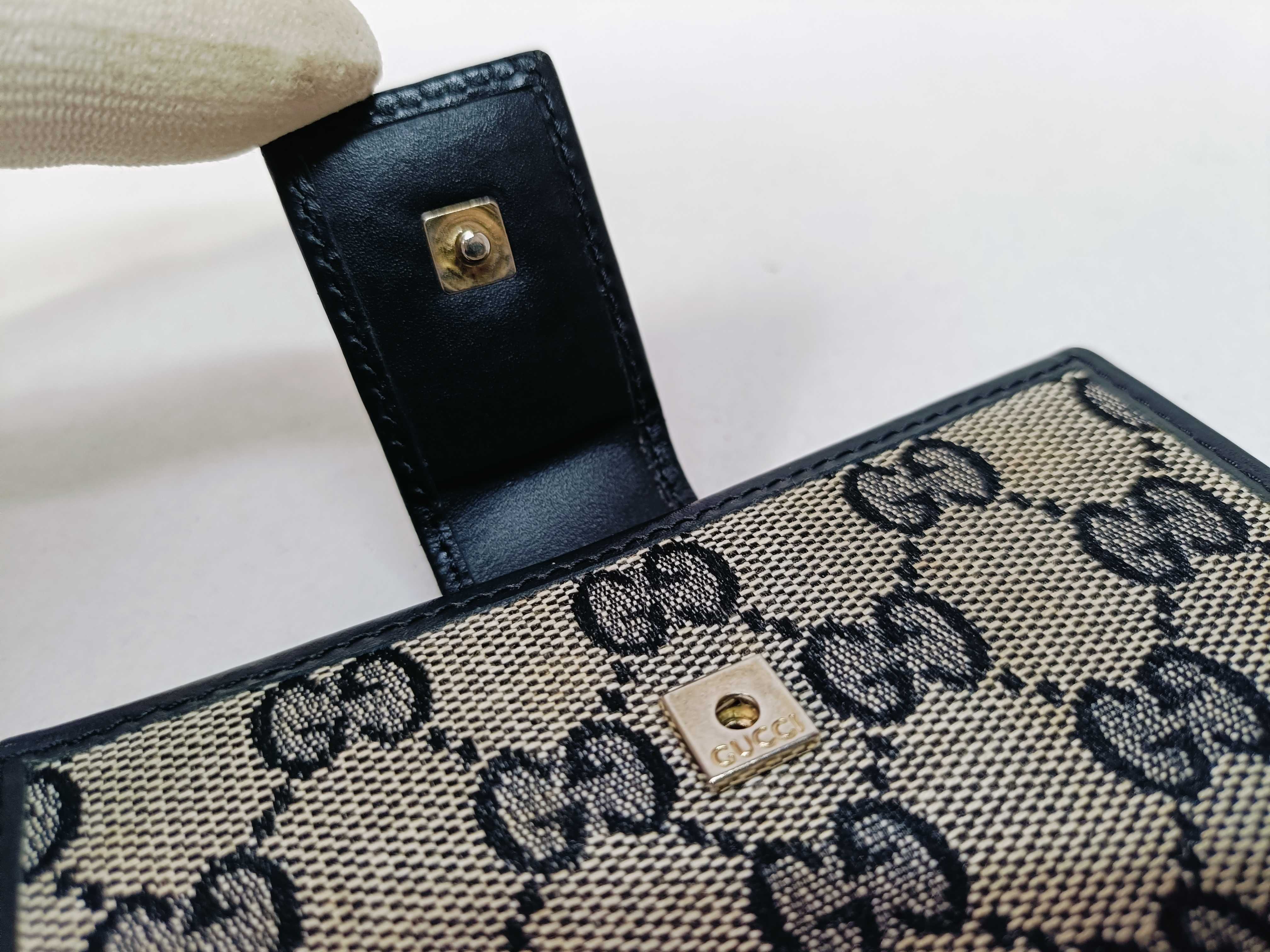 GG Canvas Folding Wallet — view 11