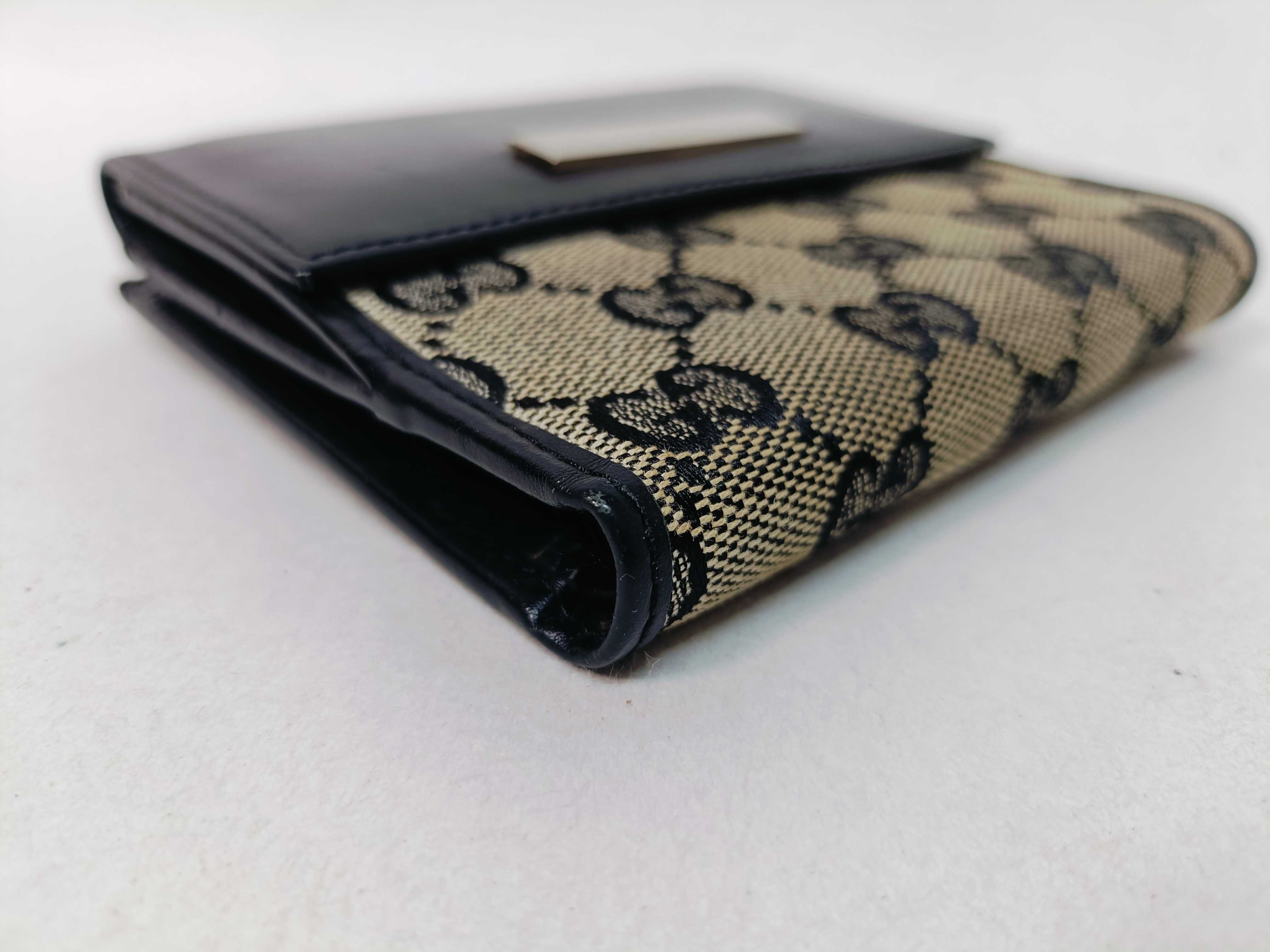 GG Canvas Folding Wallet — view 4