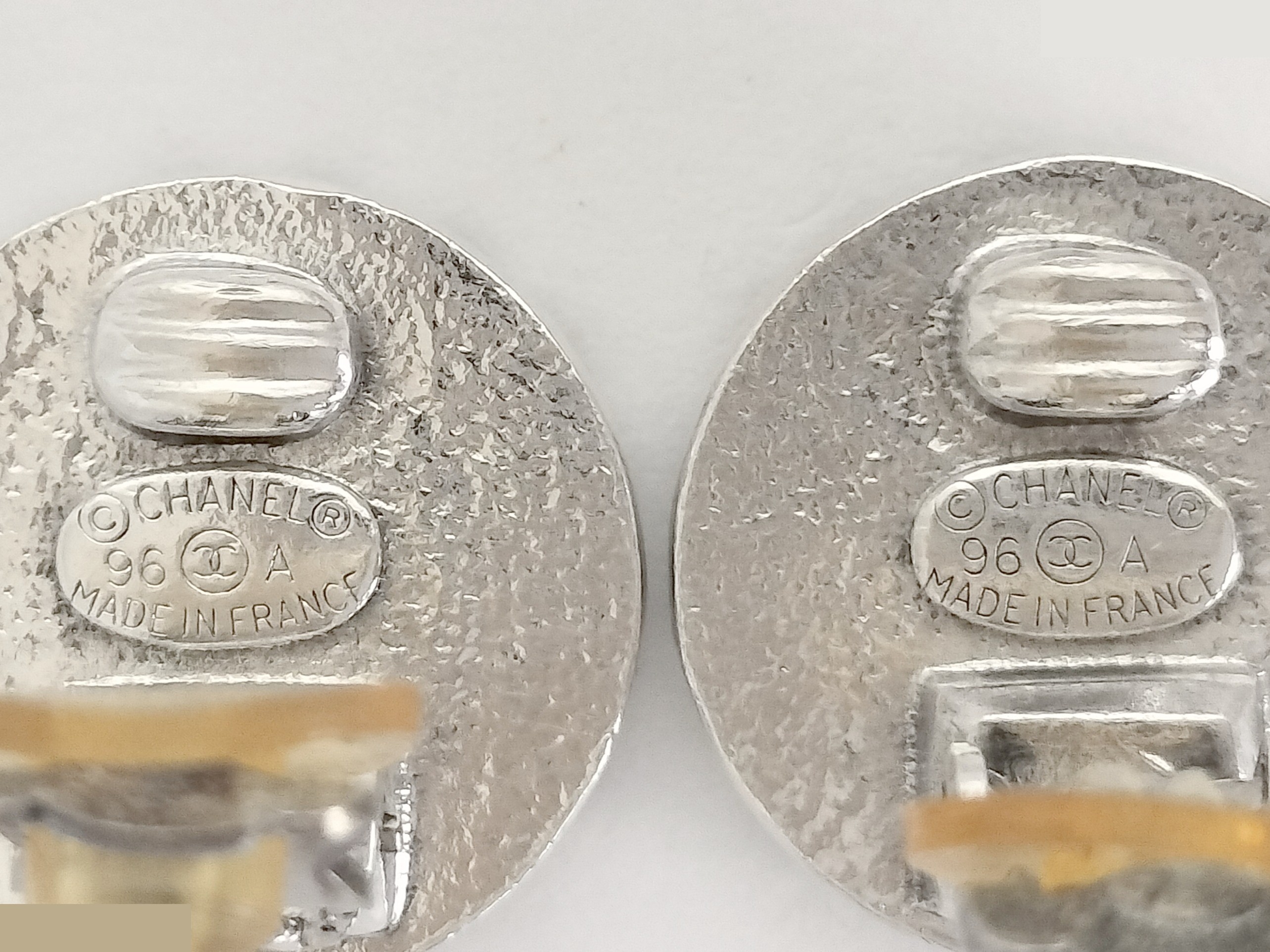 Coco Black Silver Earrings — view 2
