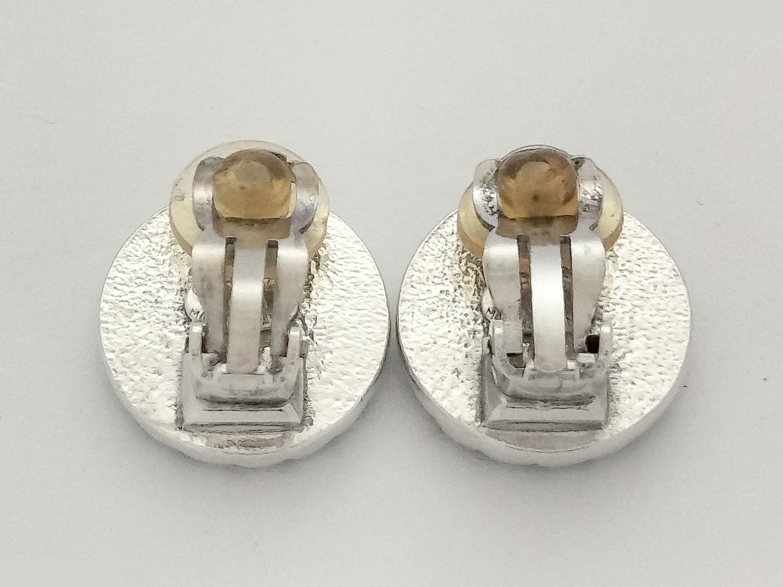 Coco Black Silver Earrings — view 4