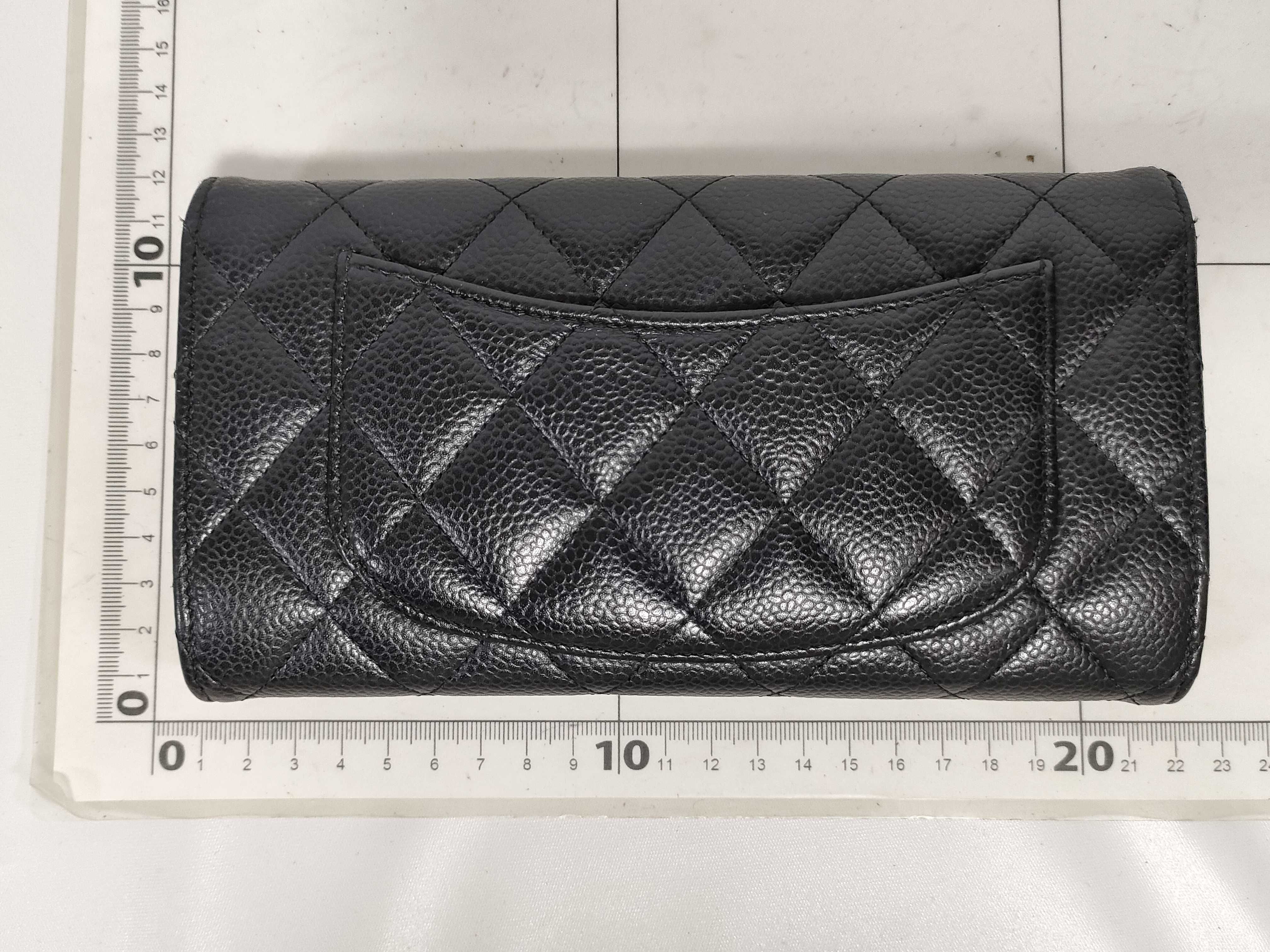 Caviar Skin Matelassé Bi-fold Wallet — view 2