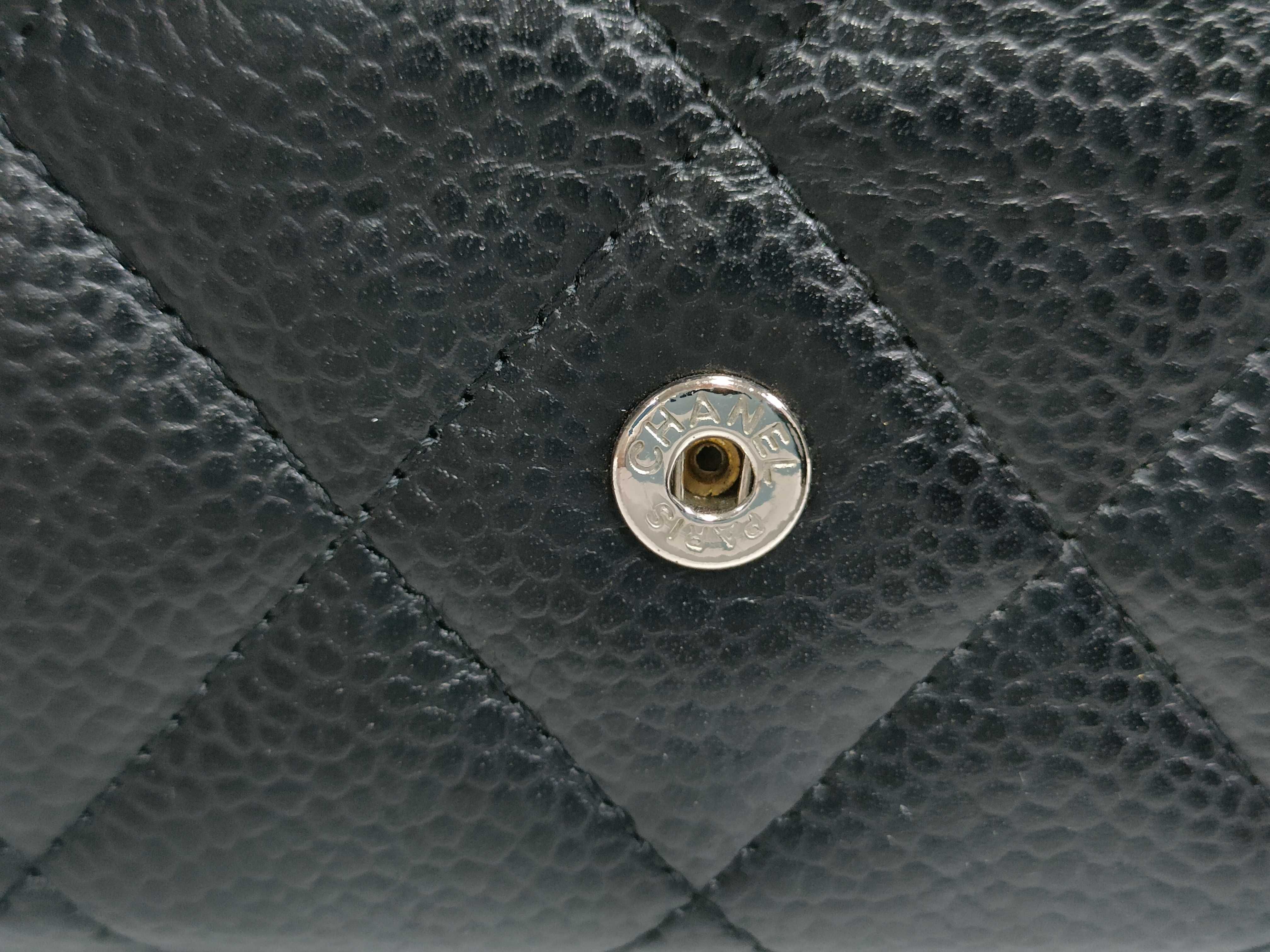 Caviar Skin Matelassé Bi-fold Wallet — view 9