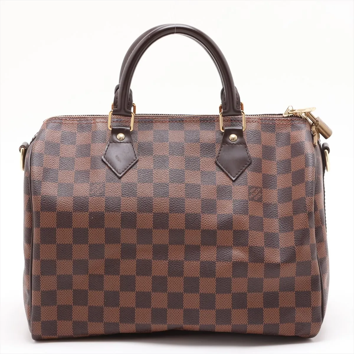 Damier Speedy Bandoulière 30 N41183 TR3173 Brown — view 2