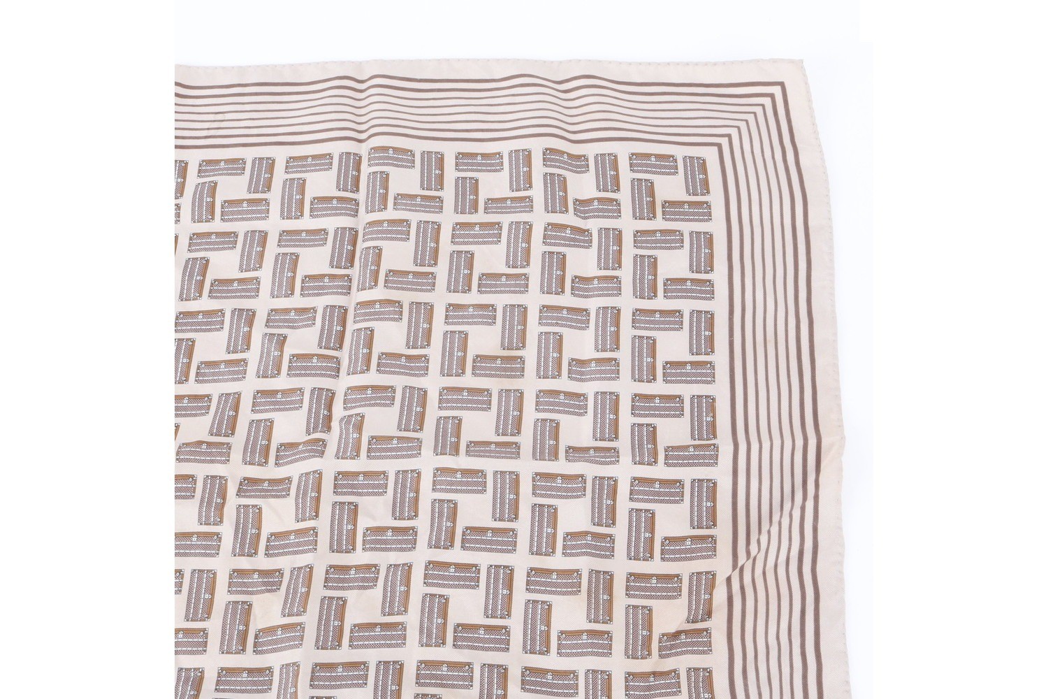 100% Silk Scarf with Tag — view 3