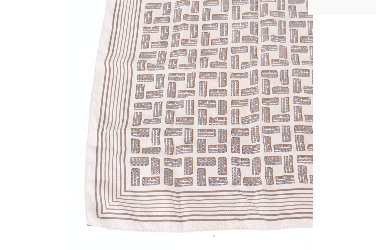 100% Silk Scarf with Tag — view 4