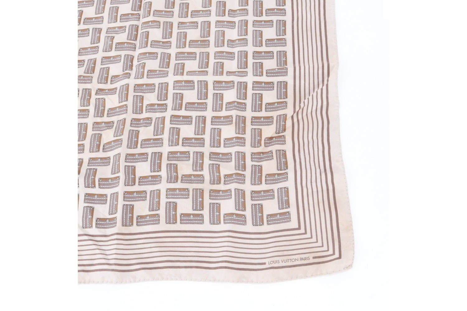 100% Silk Scarf with Tag — view 5