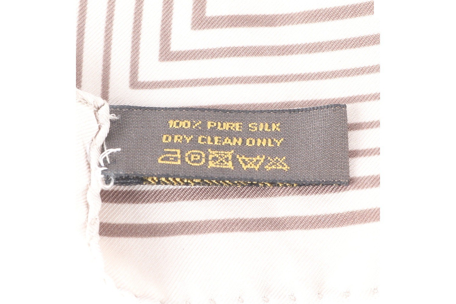 100% Silk Scarf with Tag — view 6
