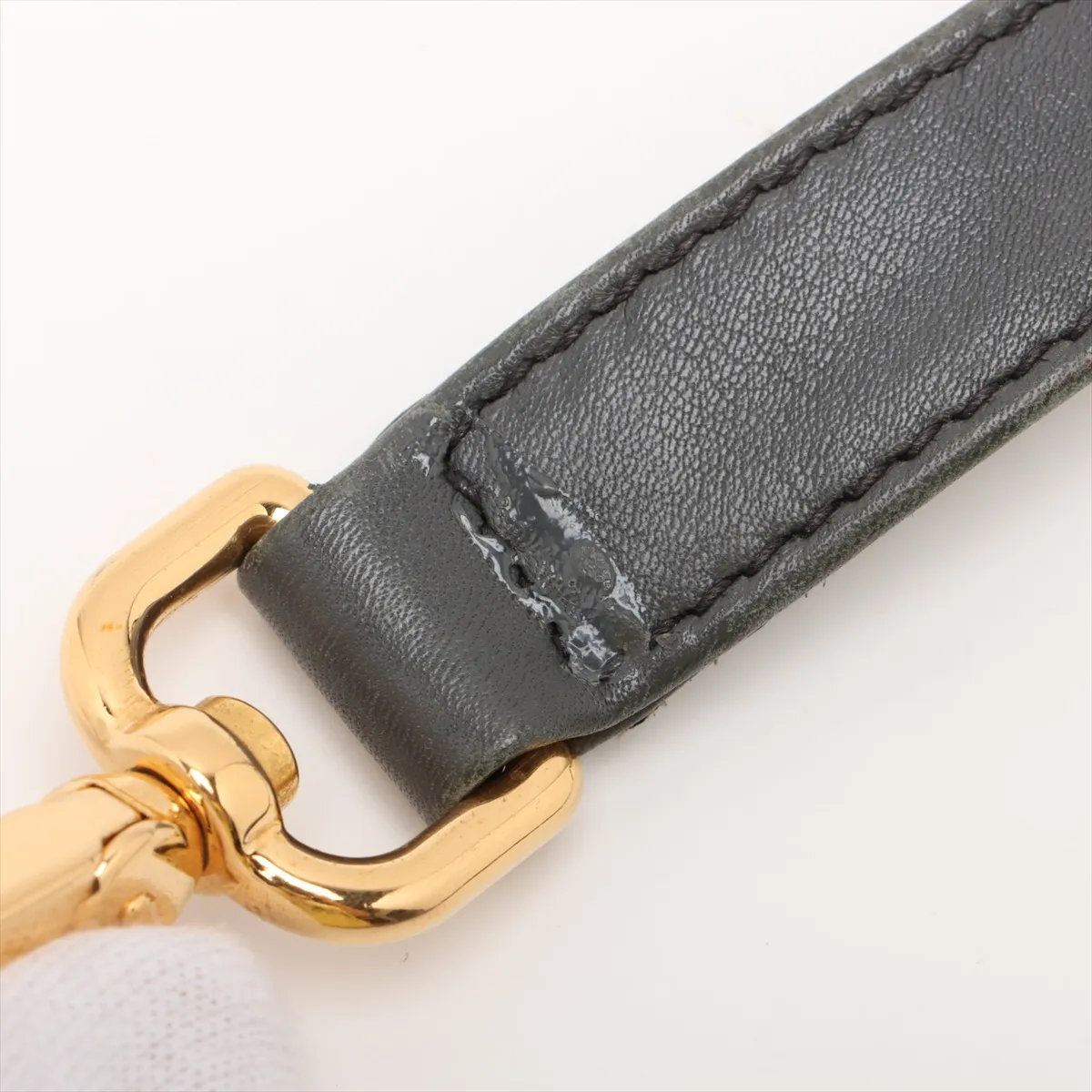 Tessuto Nylon 2-Way Handbag, Gray, PIN Code 00 — view 15