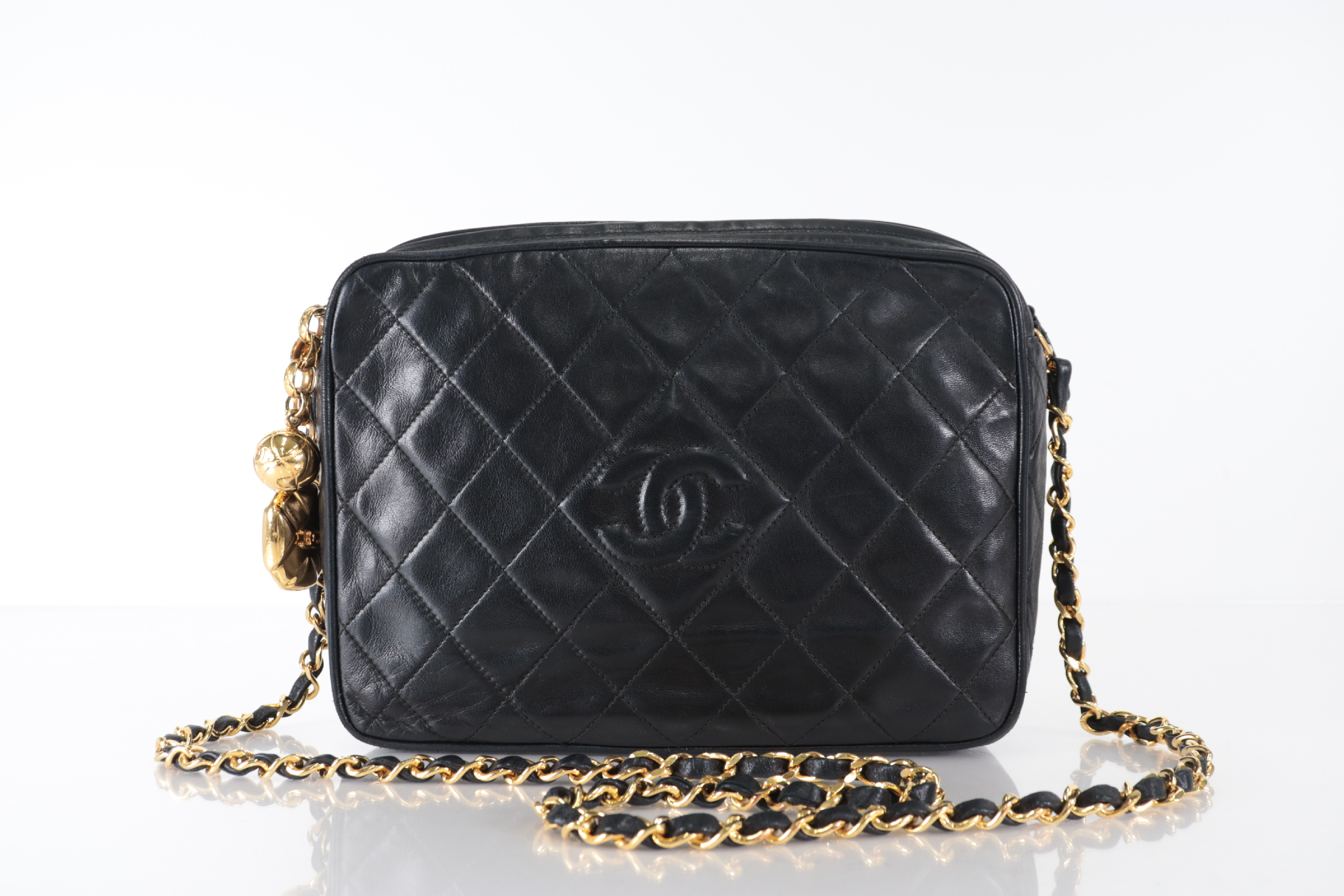 Matelassé Lamb Charm Chain Shoulder Bag (Series 2)