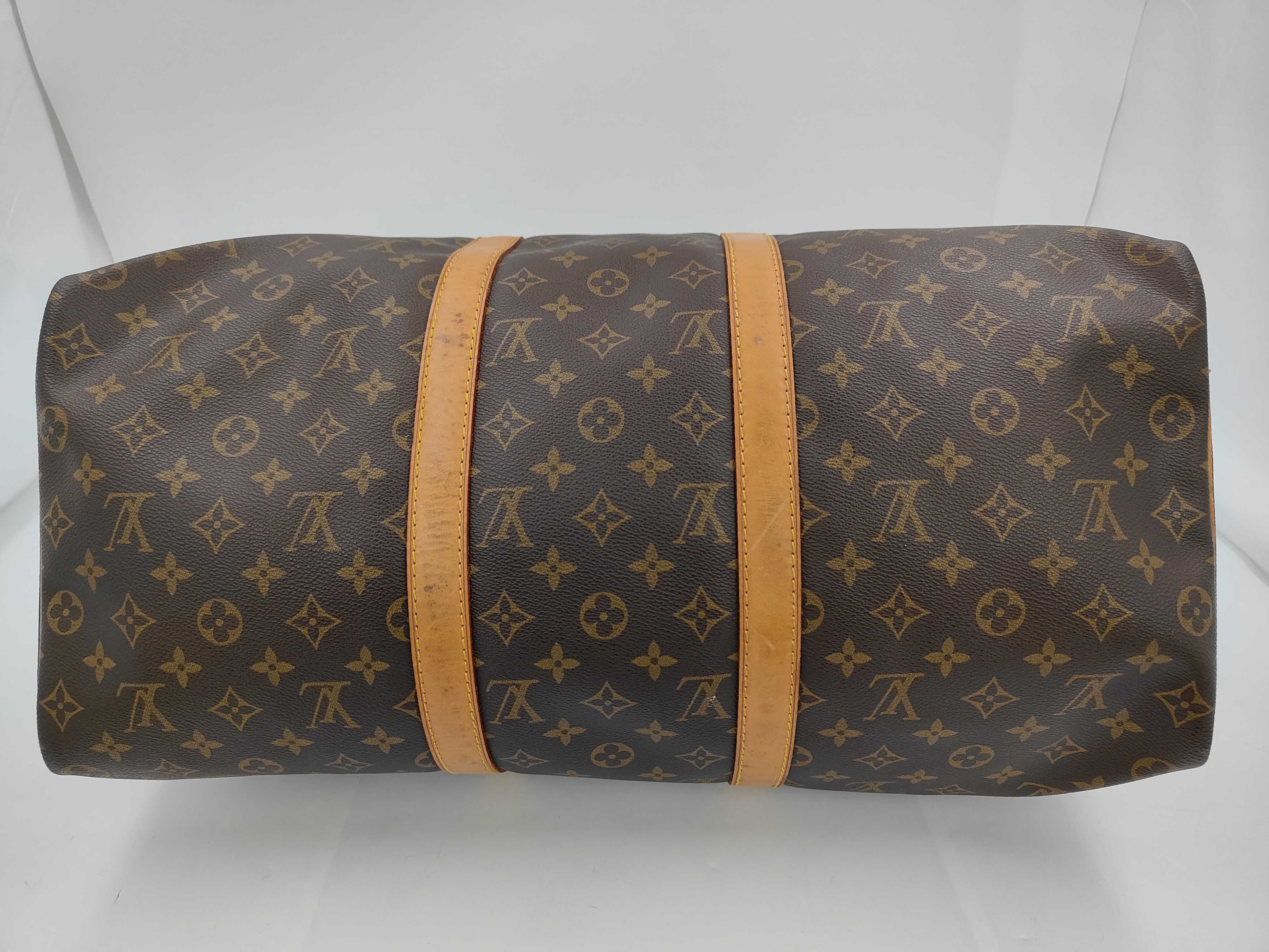 Monogram Keepall Bandoulière 50 Boston Bag — view 3