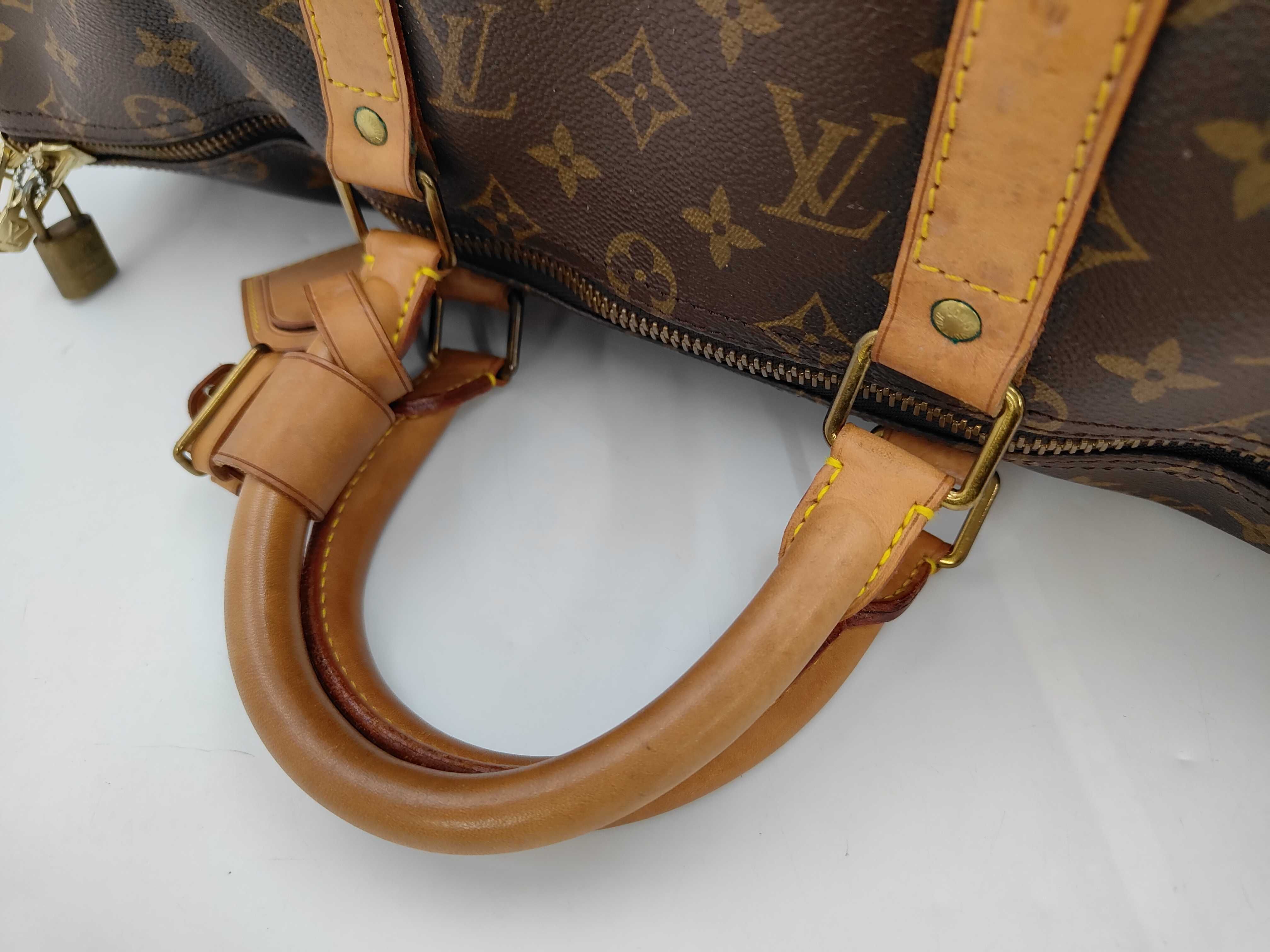 Monogram Keepall Bandoulière 50 Boston Bag — view 5