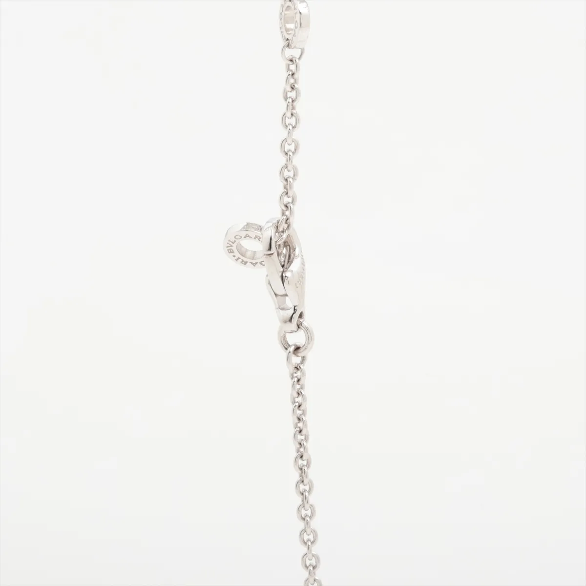 Astrale Cerchi Diamond Necklace, 750 (WG), 17.9g, minor chips on stones, — view 3