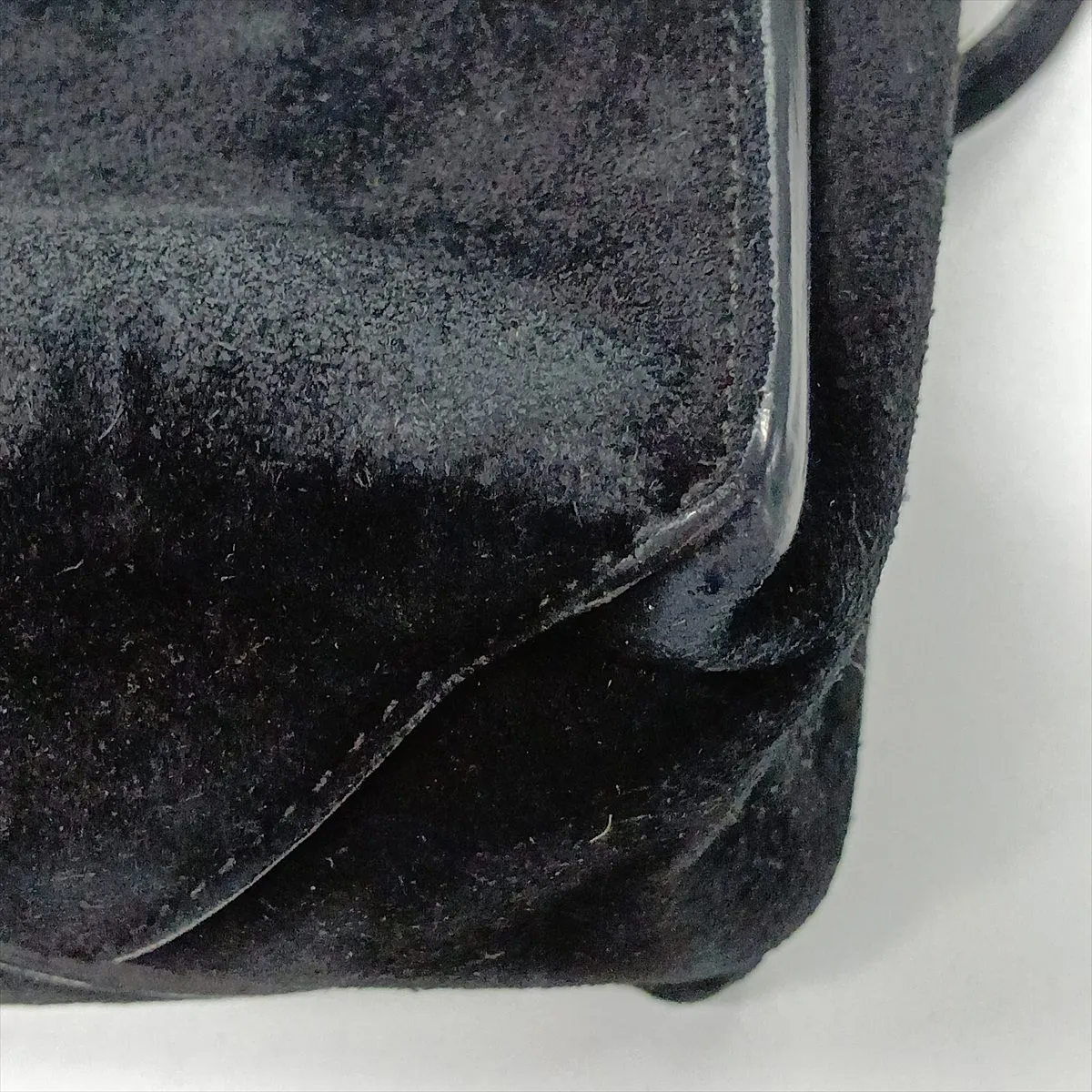 The Paper Mini 357333 Suede 2-Way Handbag Black — view 15