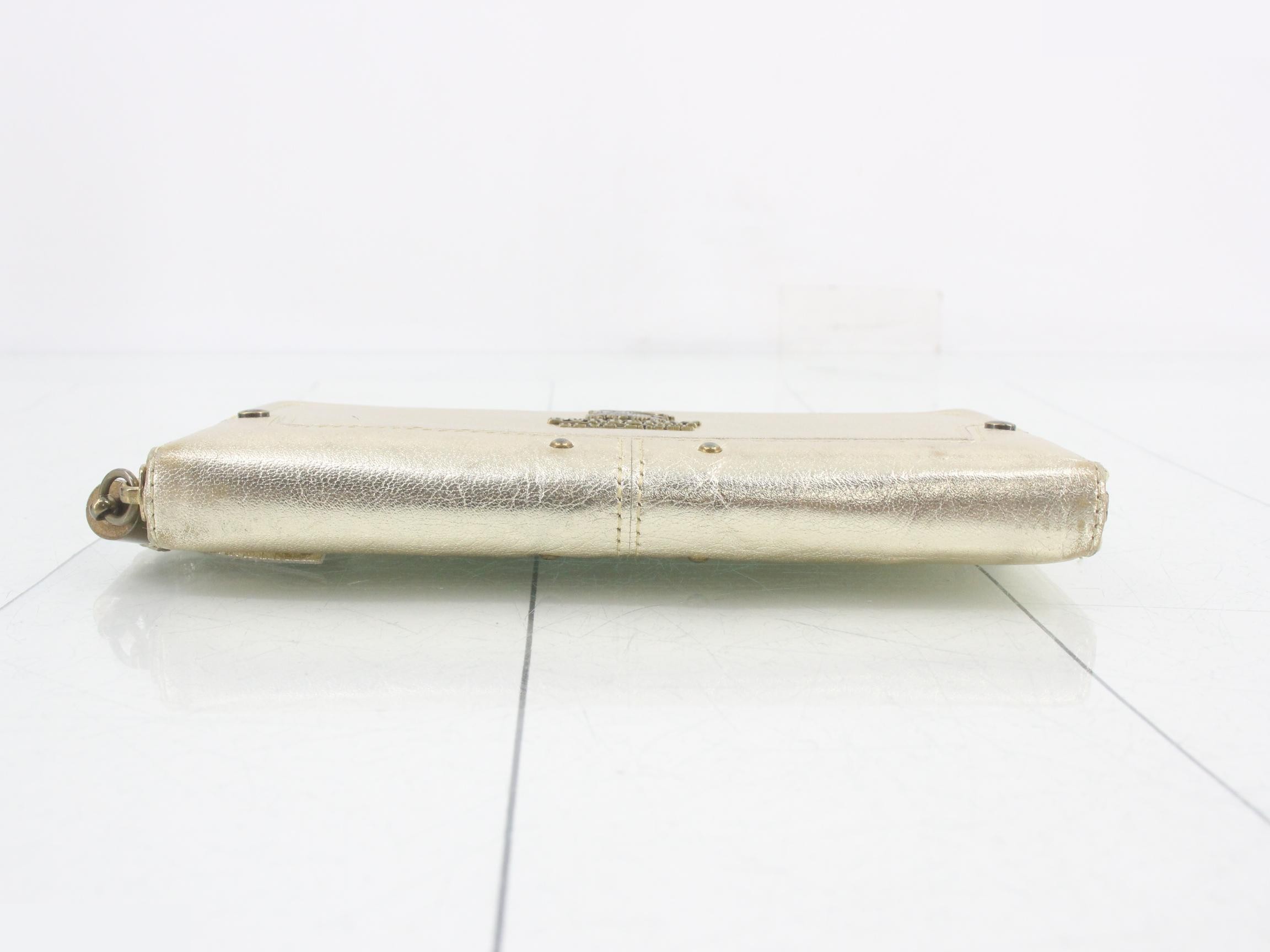 Leather long wallet — view 3