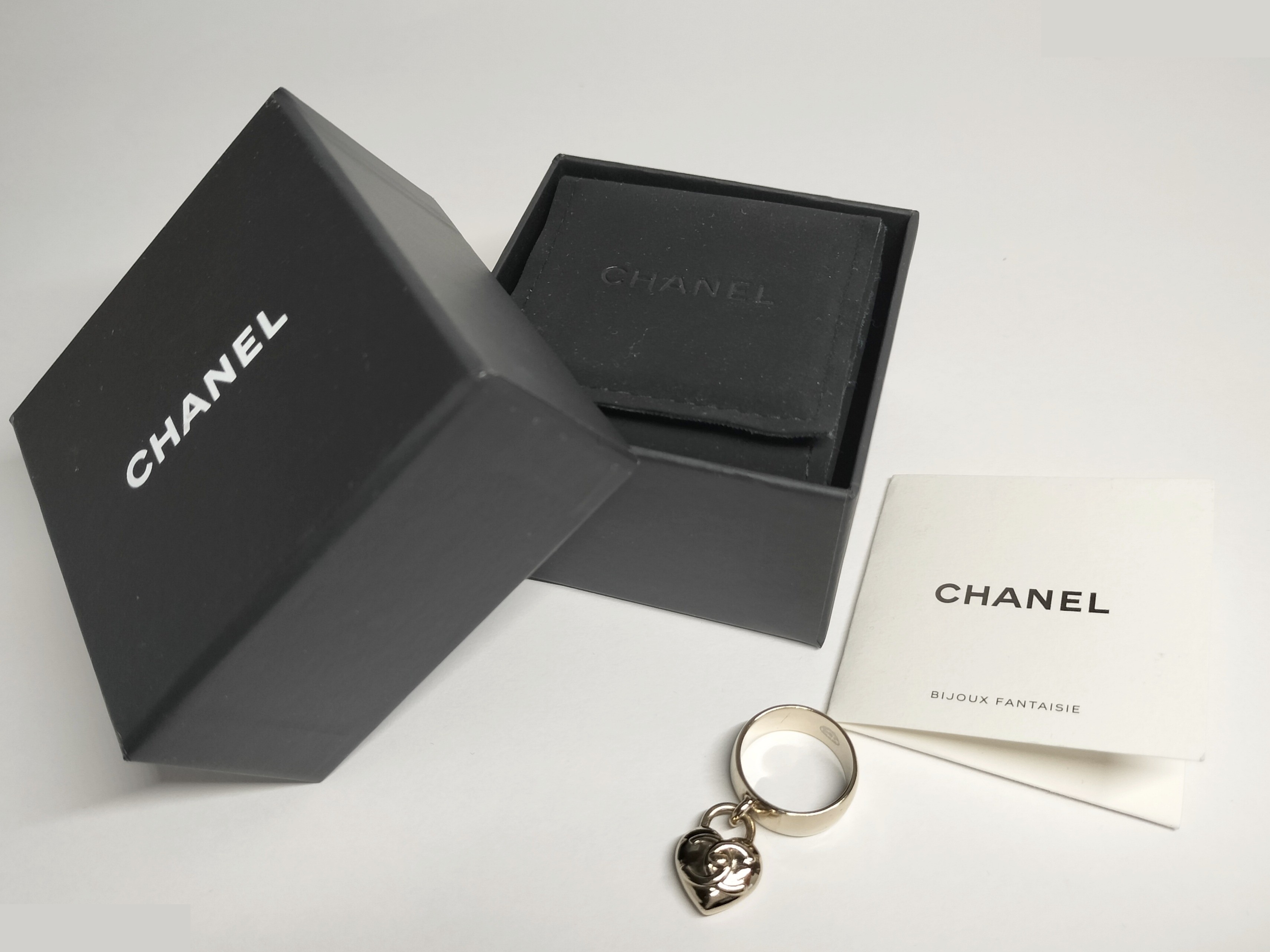 Coco Heart Gold Ring #12 B22B — view 2