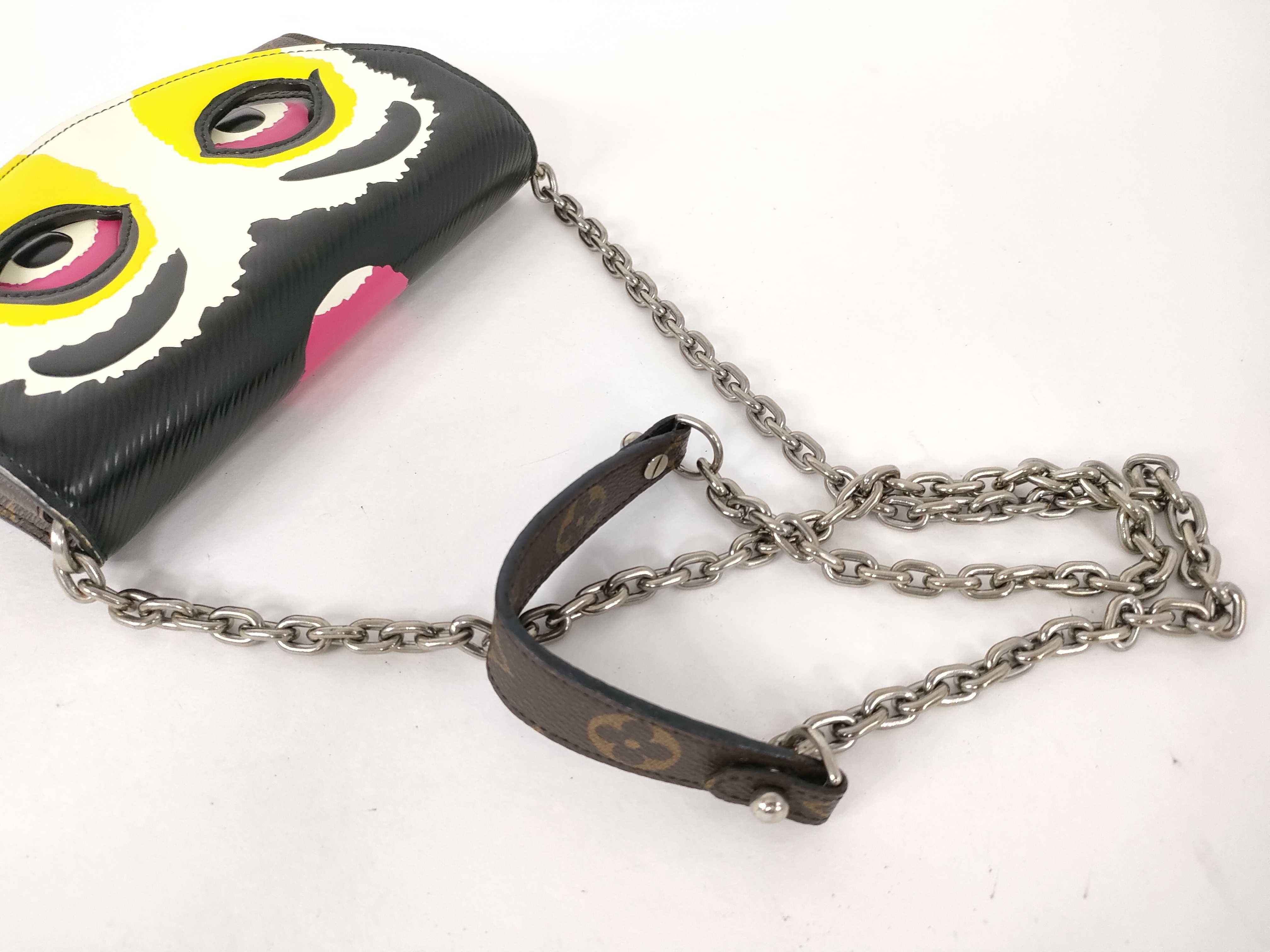 Shoulder Bag Chain Wallet M67256 Kabuki Yamamoto Kansai Portefeuille — view 3