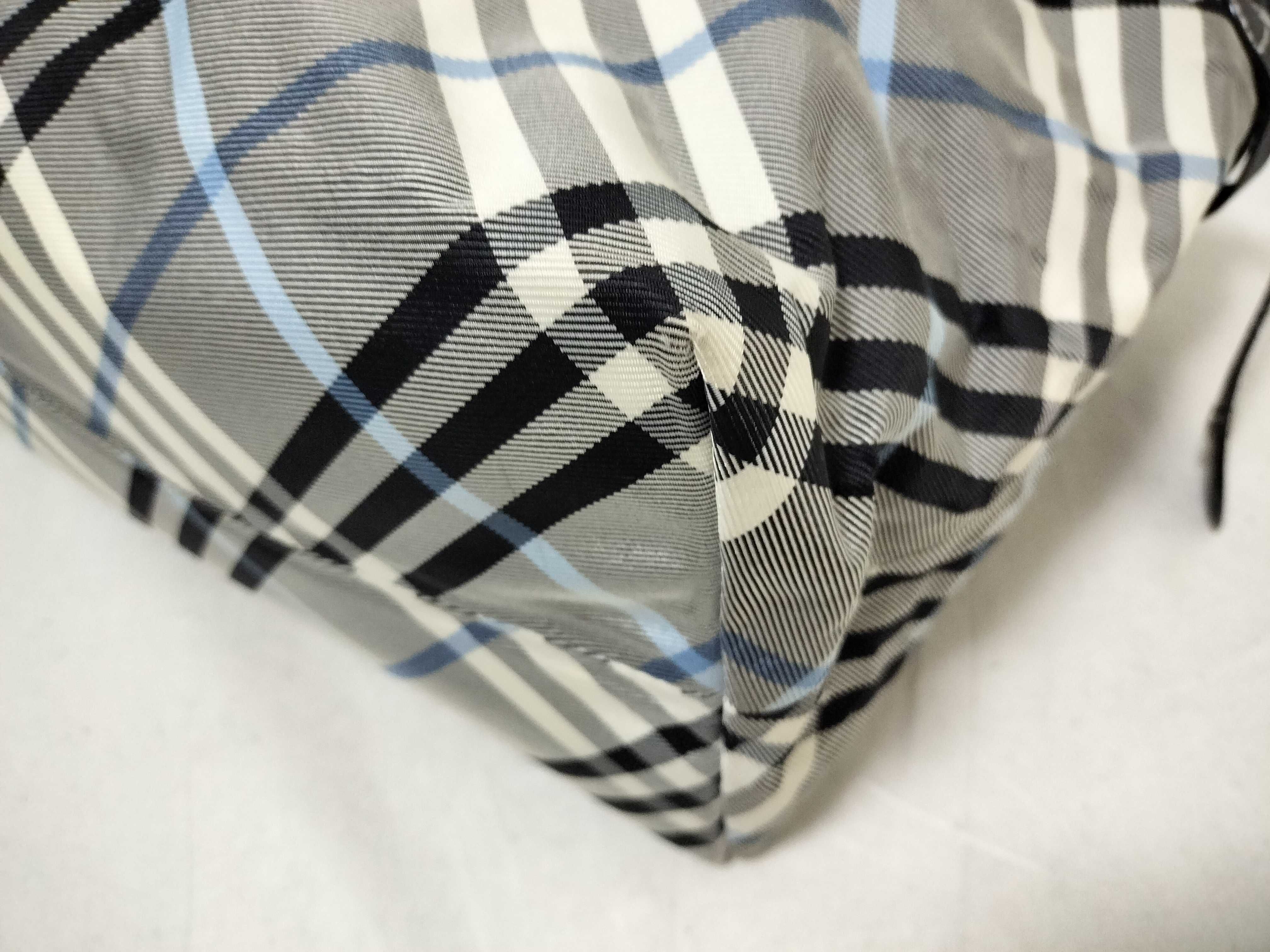 Blue Label Nova Check Leather Tote Bag — view 7