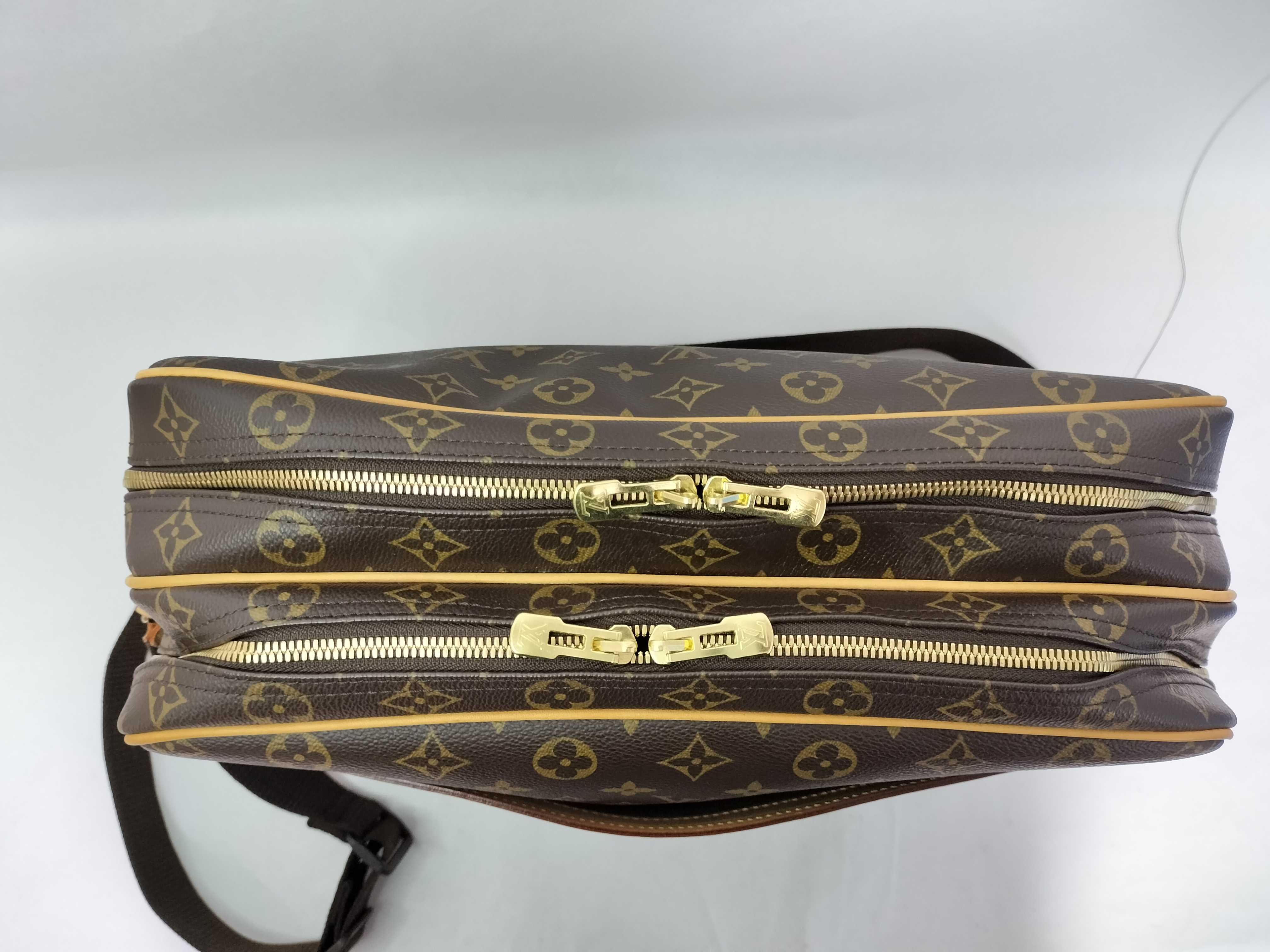 Monogram Reporter GM M45252 SP1013 Brown Shoulder Bag — view 13